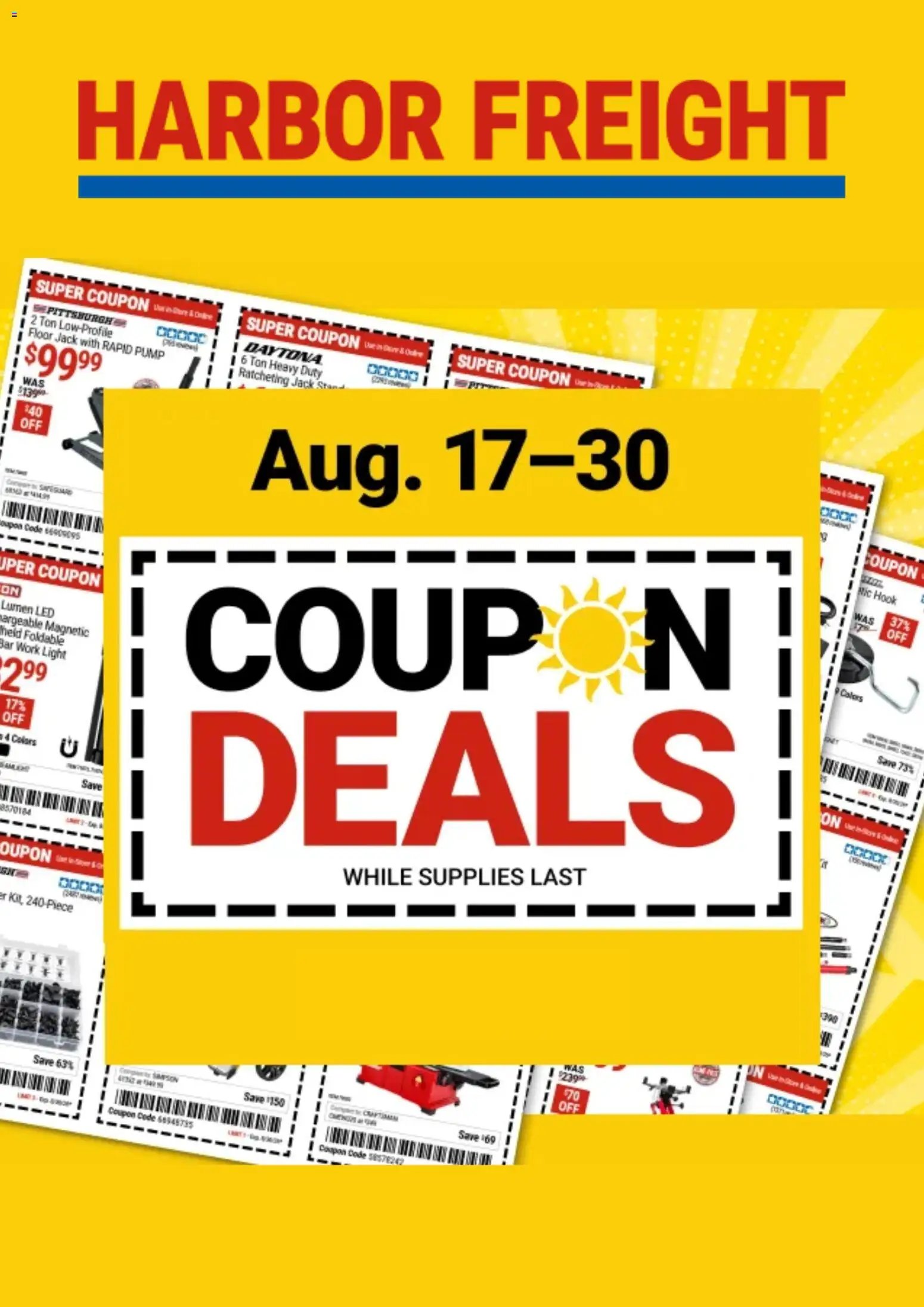 Harbor Freight Weekly Ad