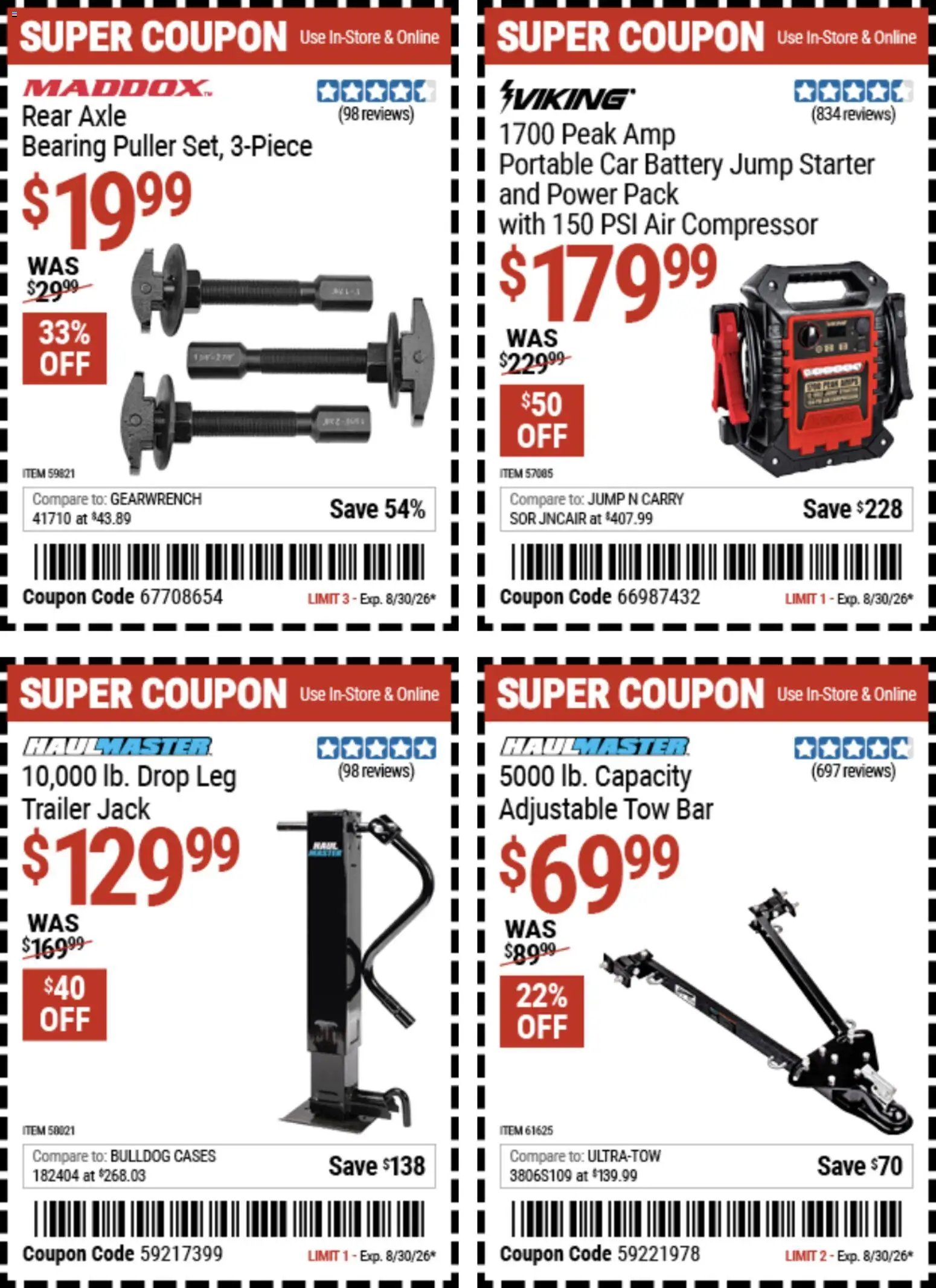 Harbor Freight Weekly Ad