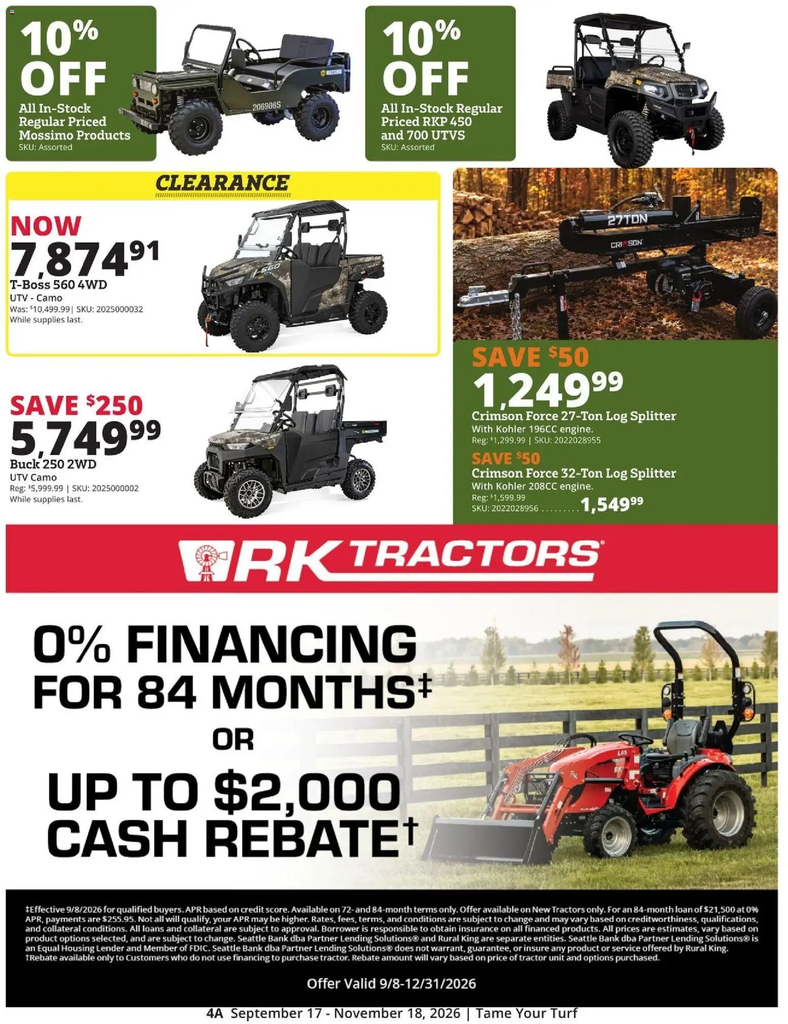 Rural King Ad
