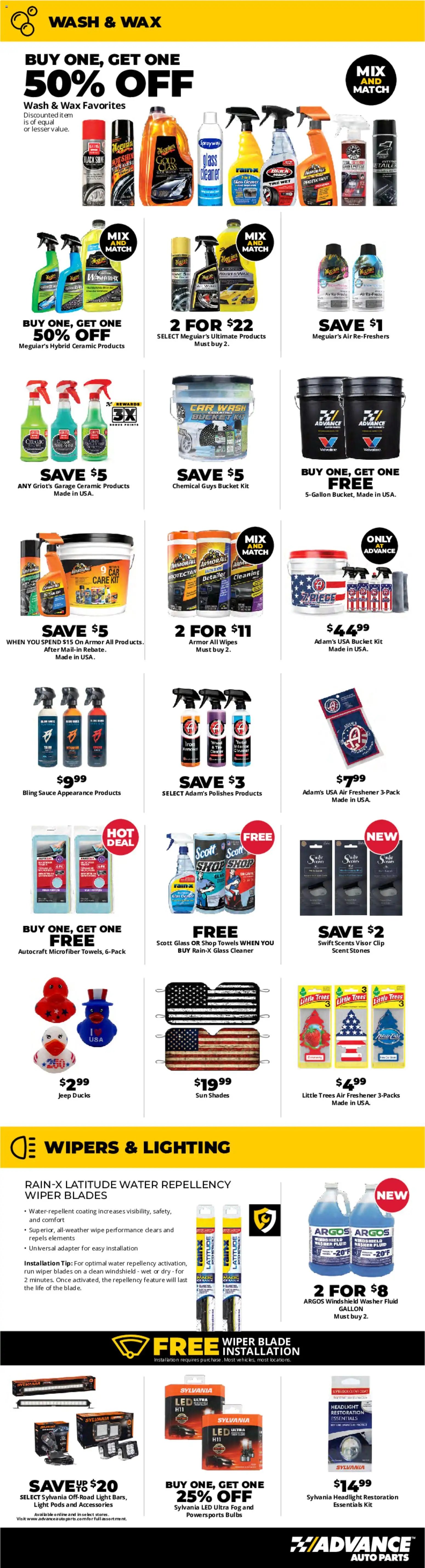 Advance Auto Parts Weekly Ad