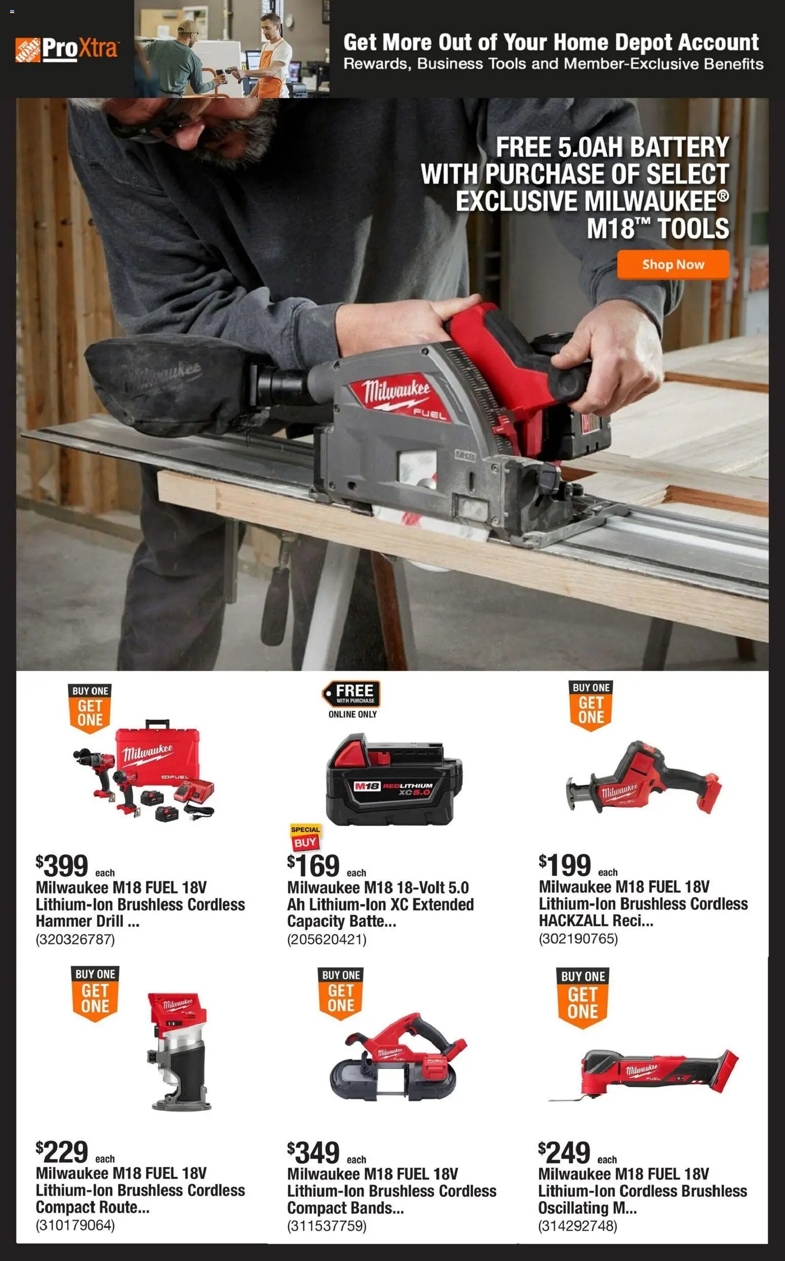 Home Depot Shop Pro Ad