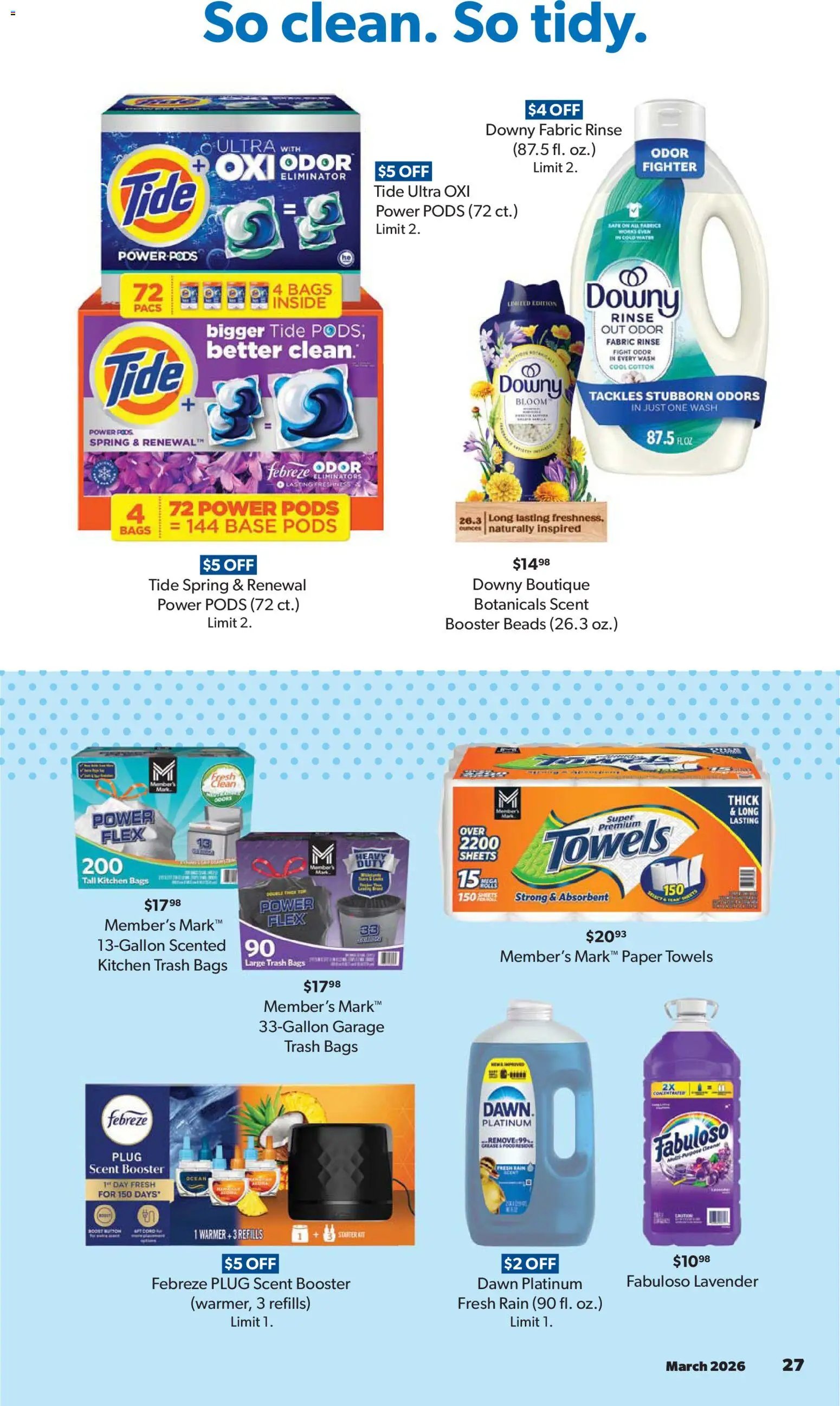 Sam's Club Instant Savings Book March