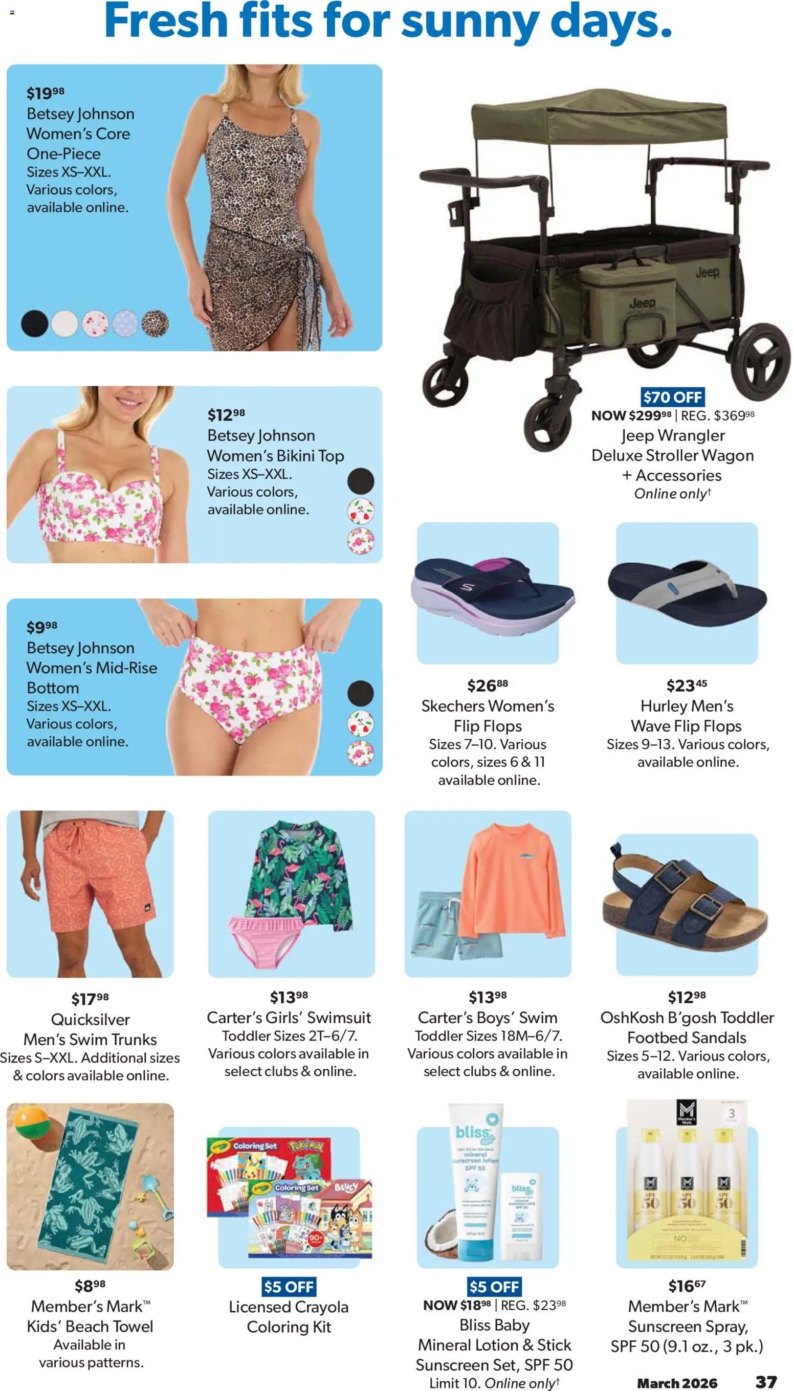 Sam's Club Instant Savings Book March