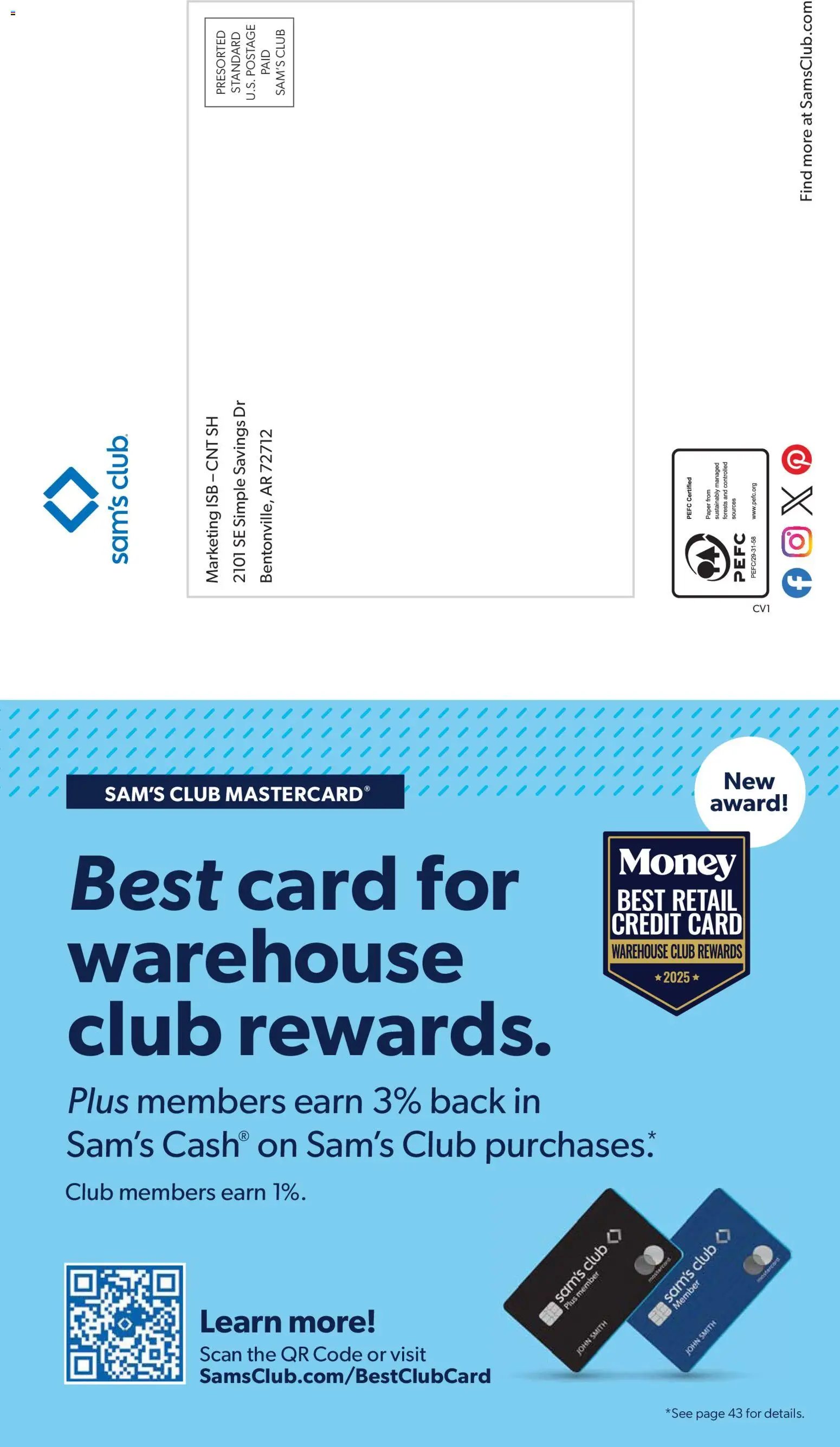 Sam's Club Instant Savings Book March