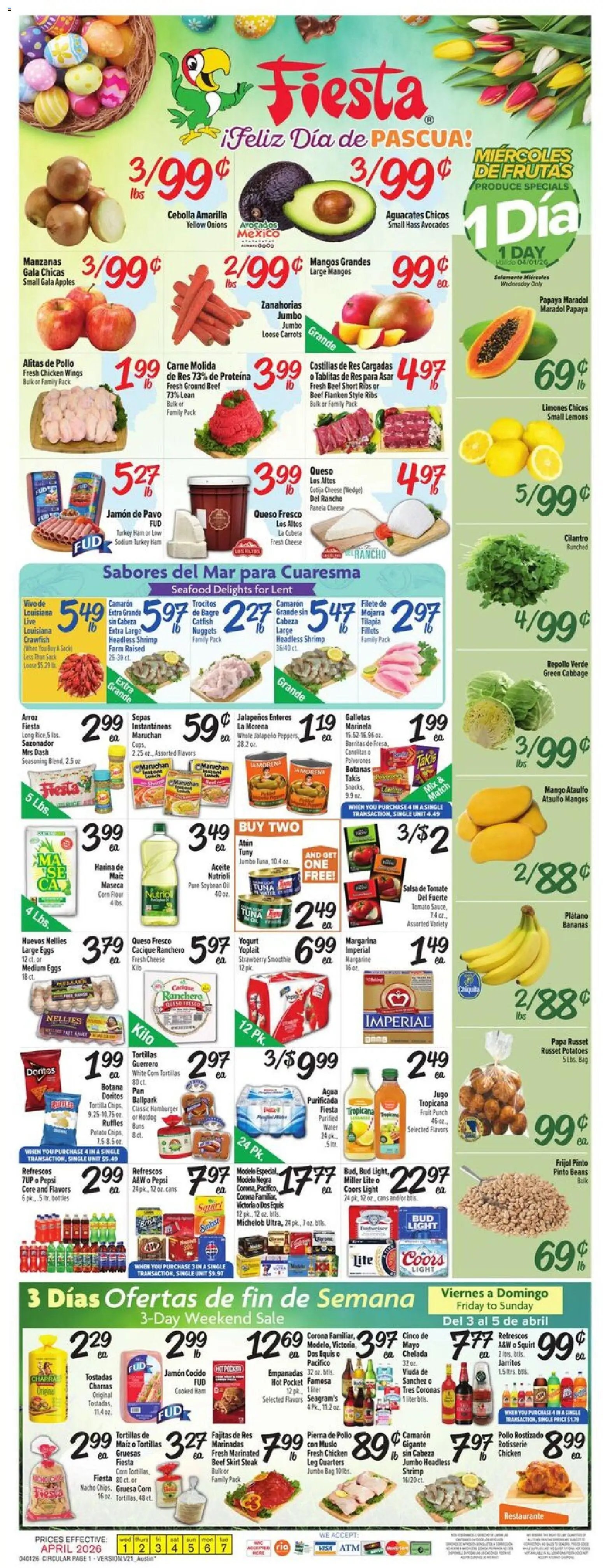 Fiesta Mart Weekly Ad