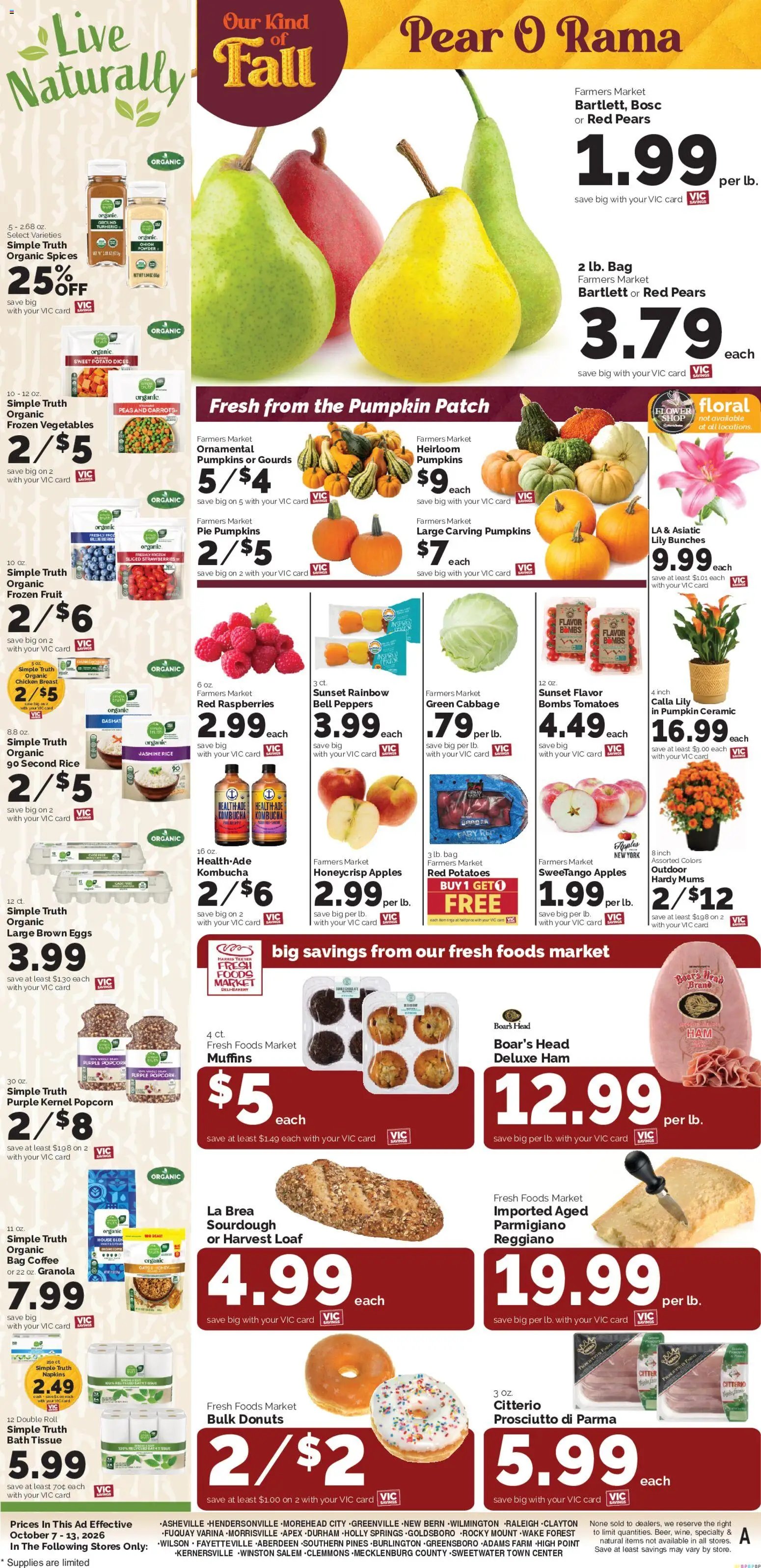 Harris Teeter Weekly Ad - NC