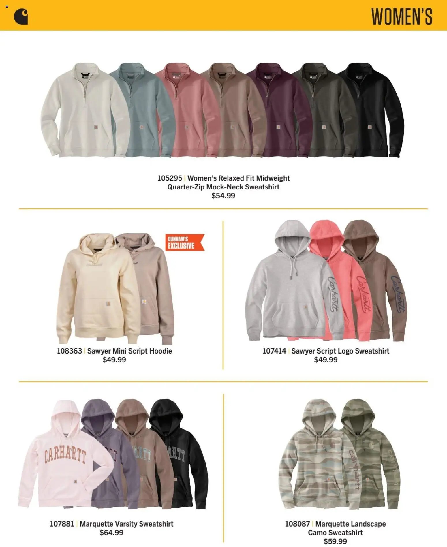 Dunham's Sports Carhartt