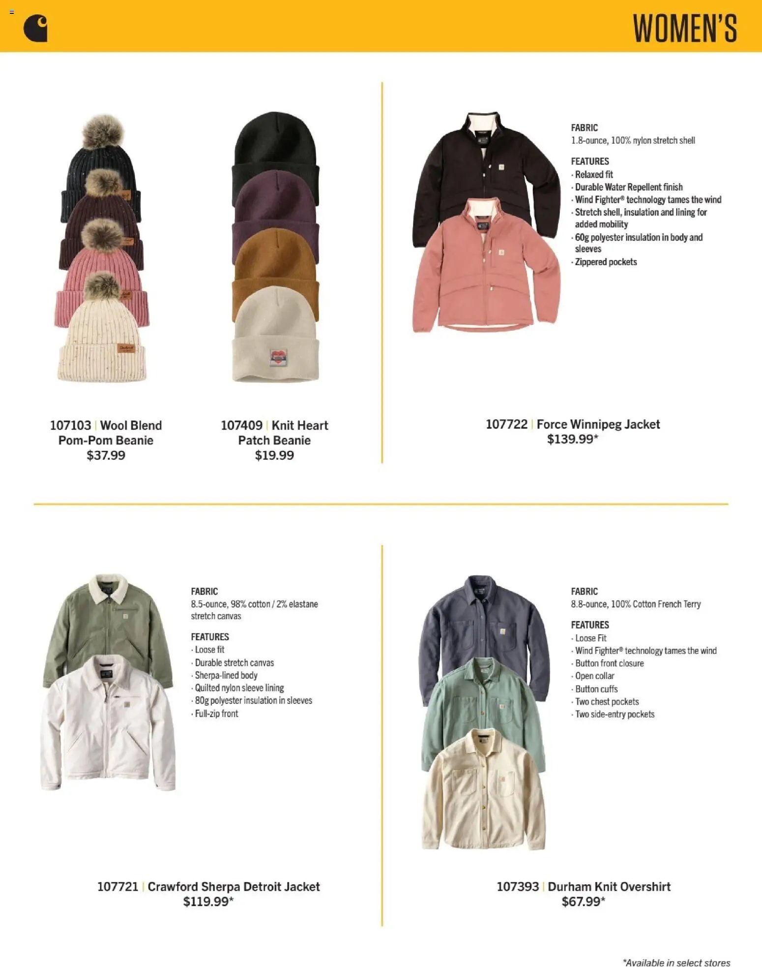 Dunham's Sports Carhartt