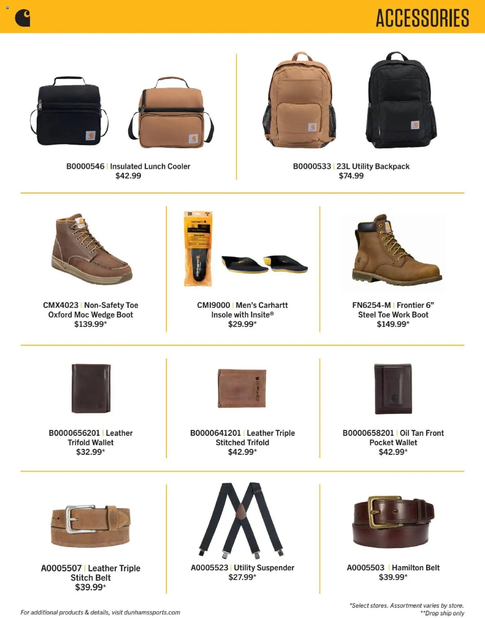 Dunham's Sports Carhartt