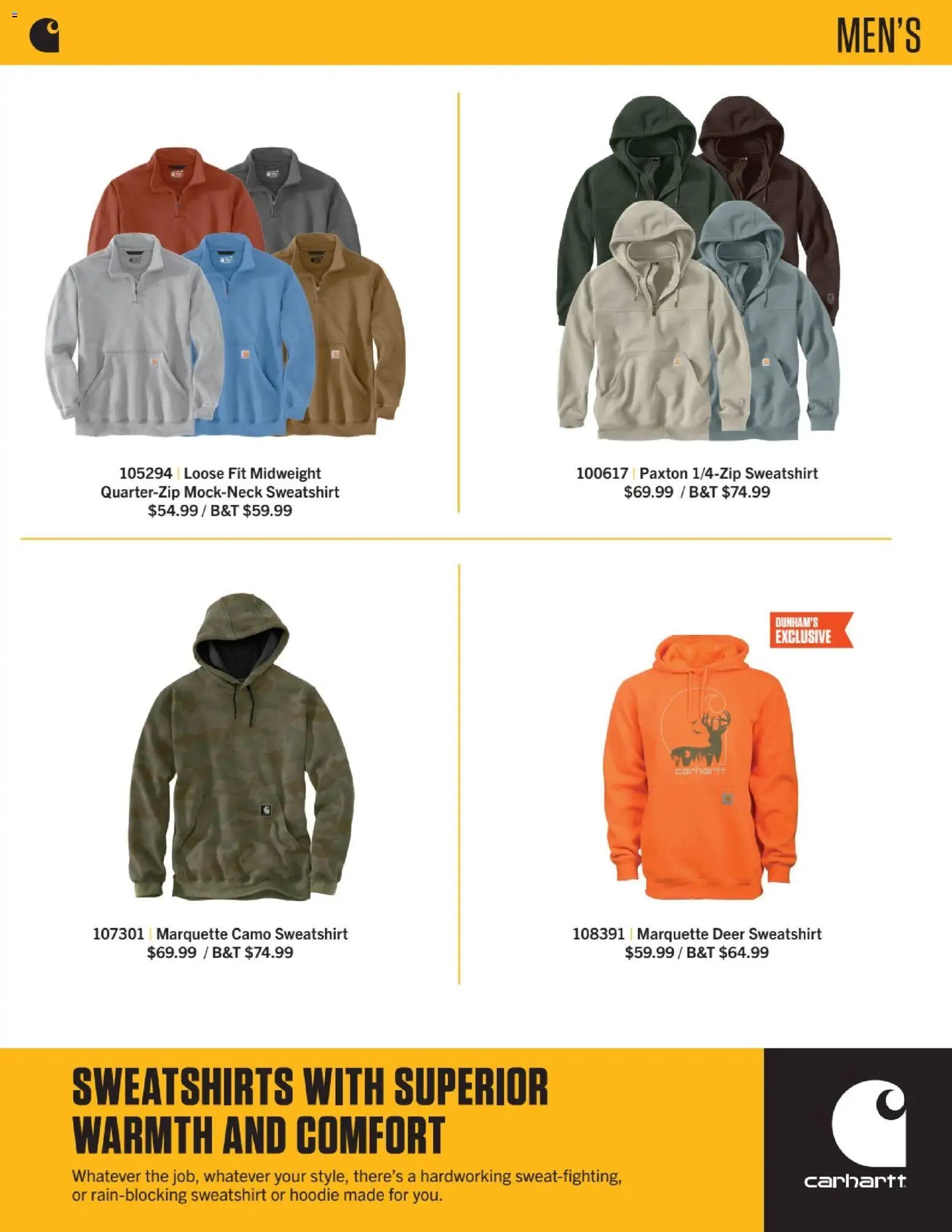 Dunham's Sports Carhartt
