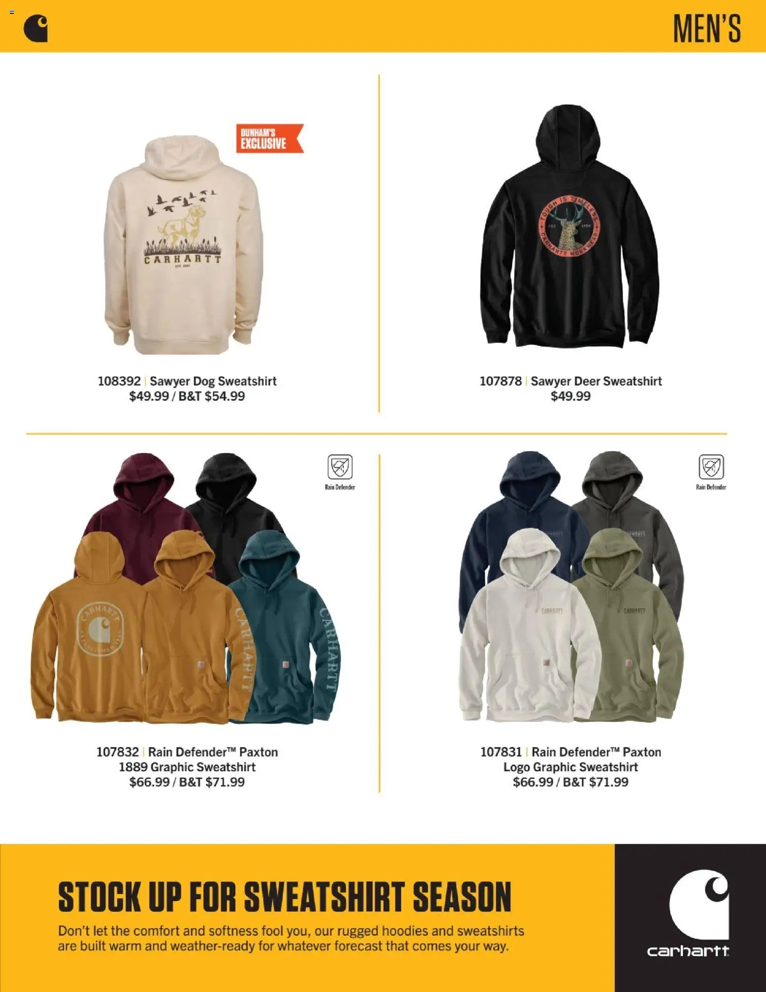 Dunham's Sports Carhartt