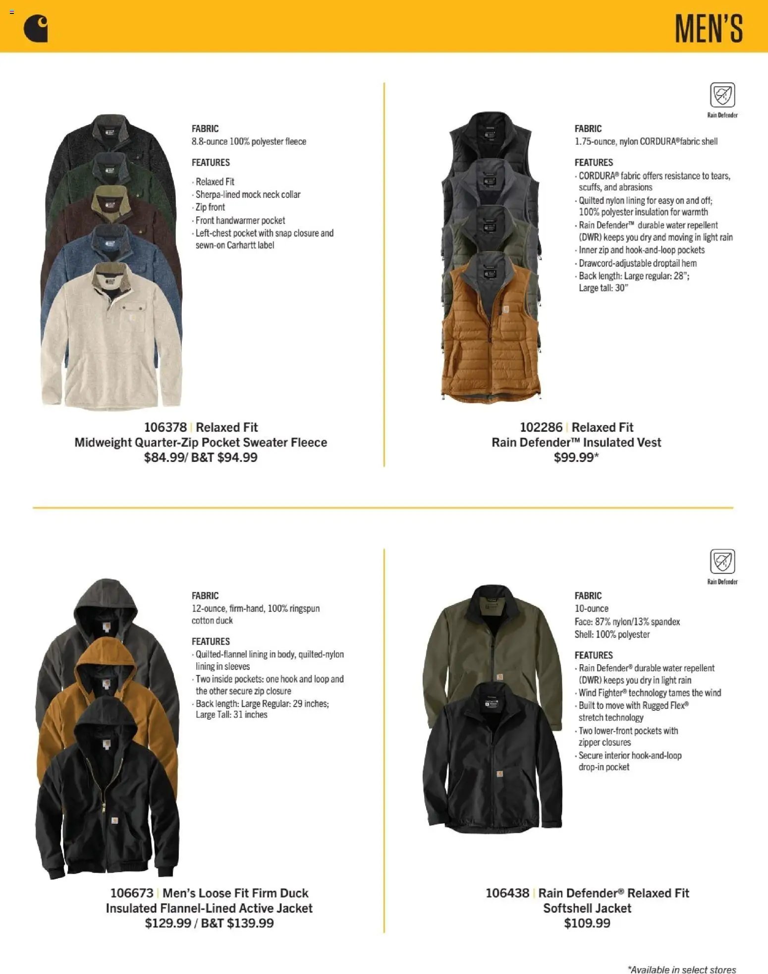 Dunham's Sports Carhartt
