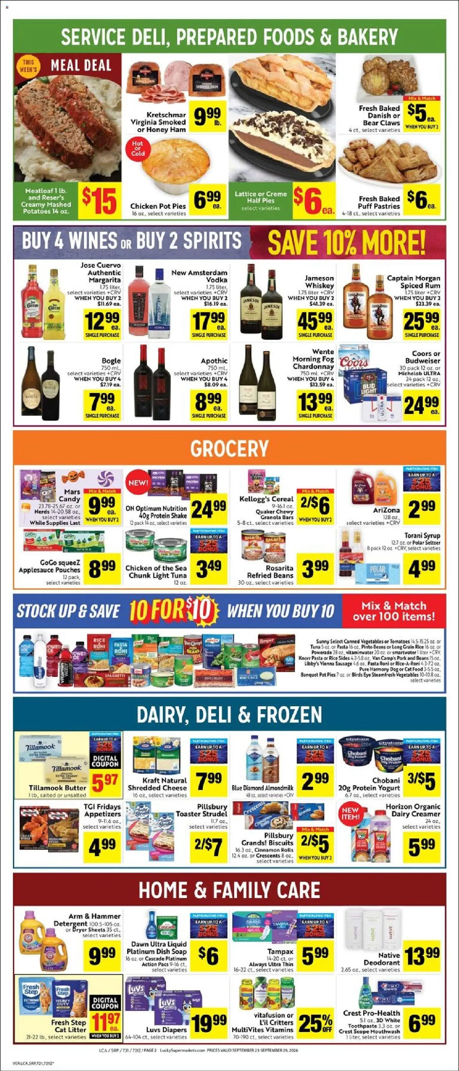 Lucky Supermarkets Weekly Ad