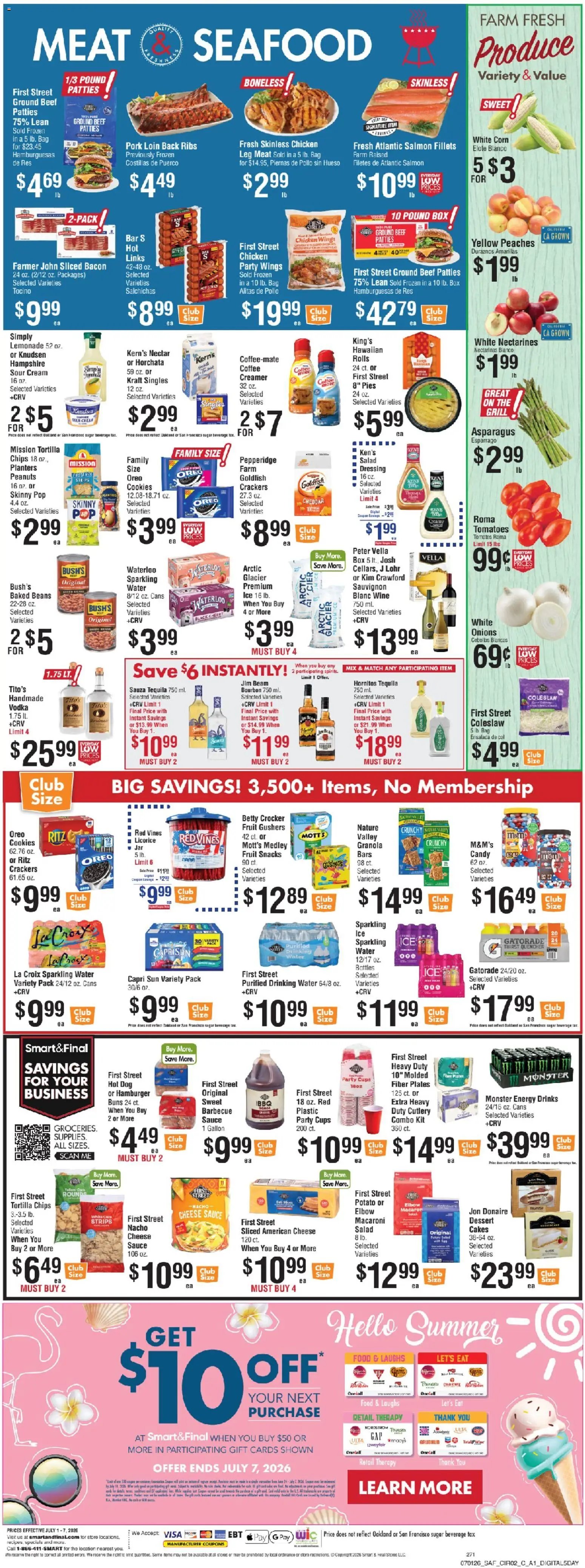 Smart & Final Weekly Ad - 5 Day A1