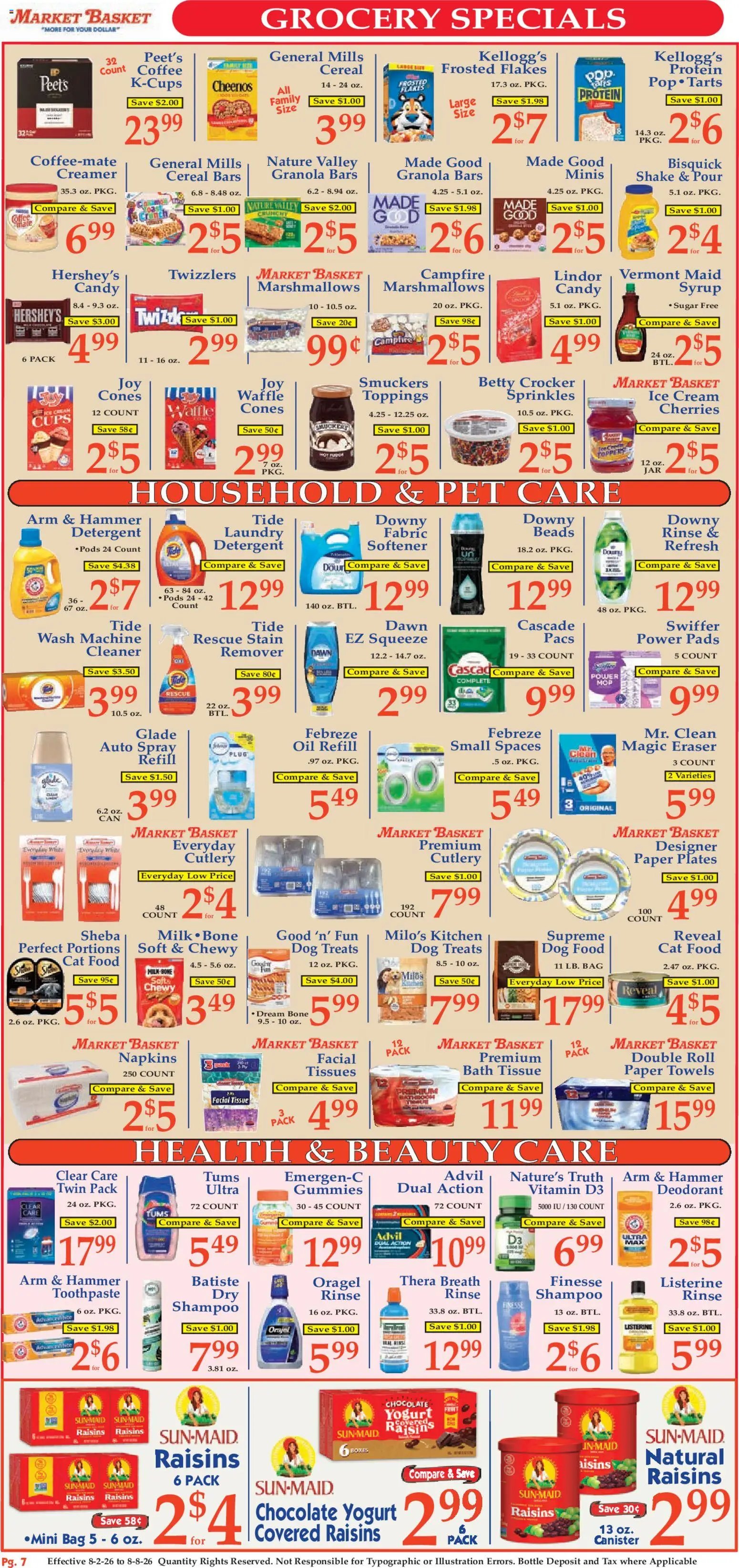 Market Basket Ad