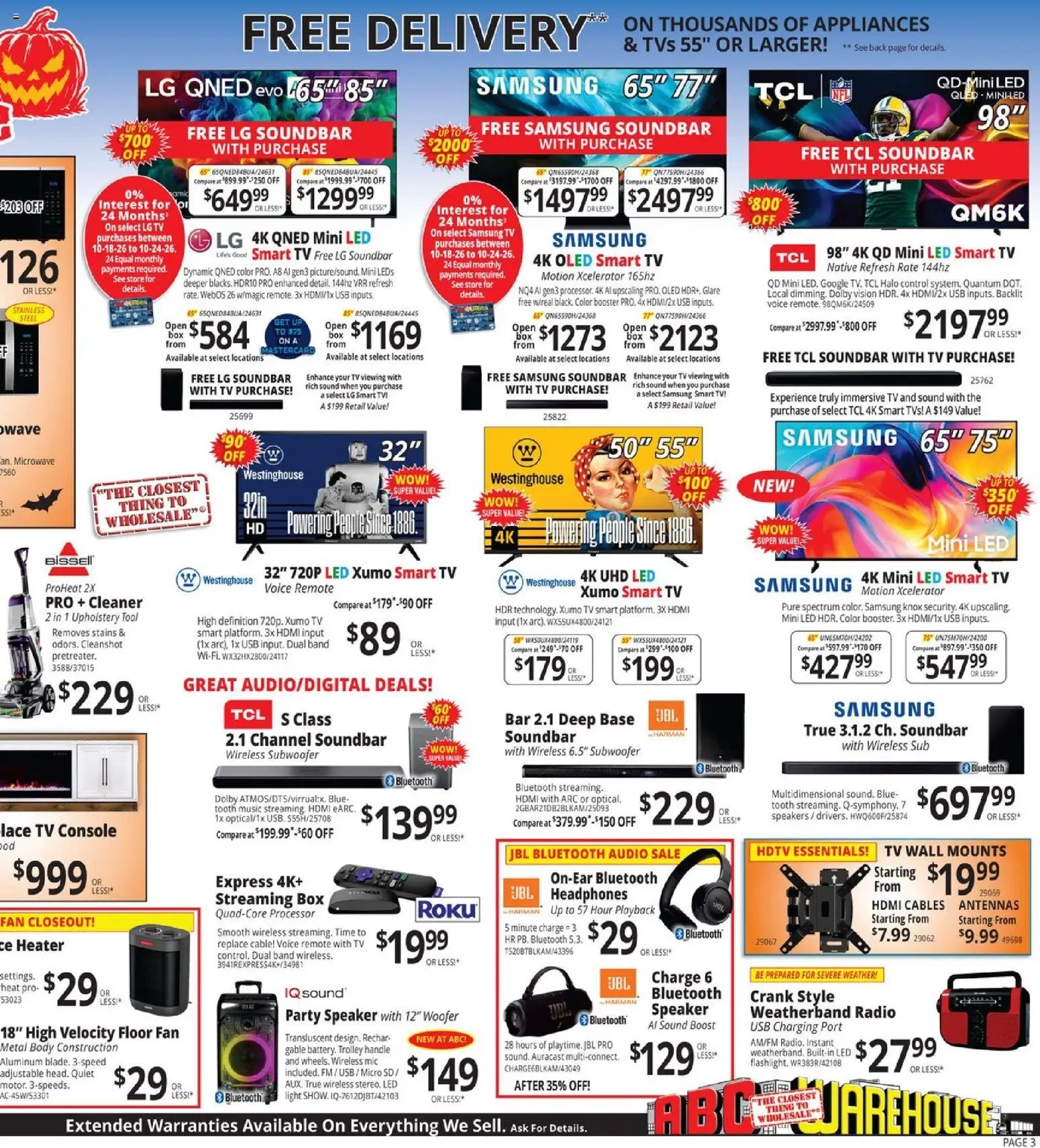ABC Warehouse Weekly Ad
