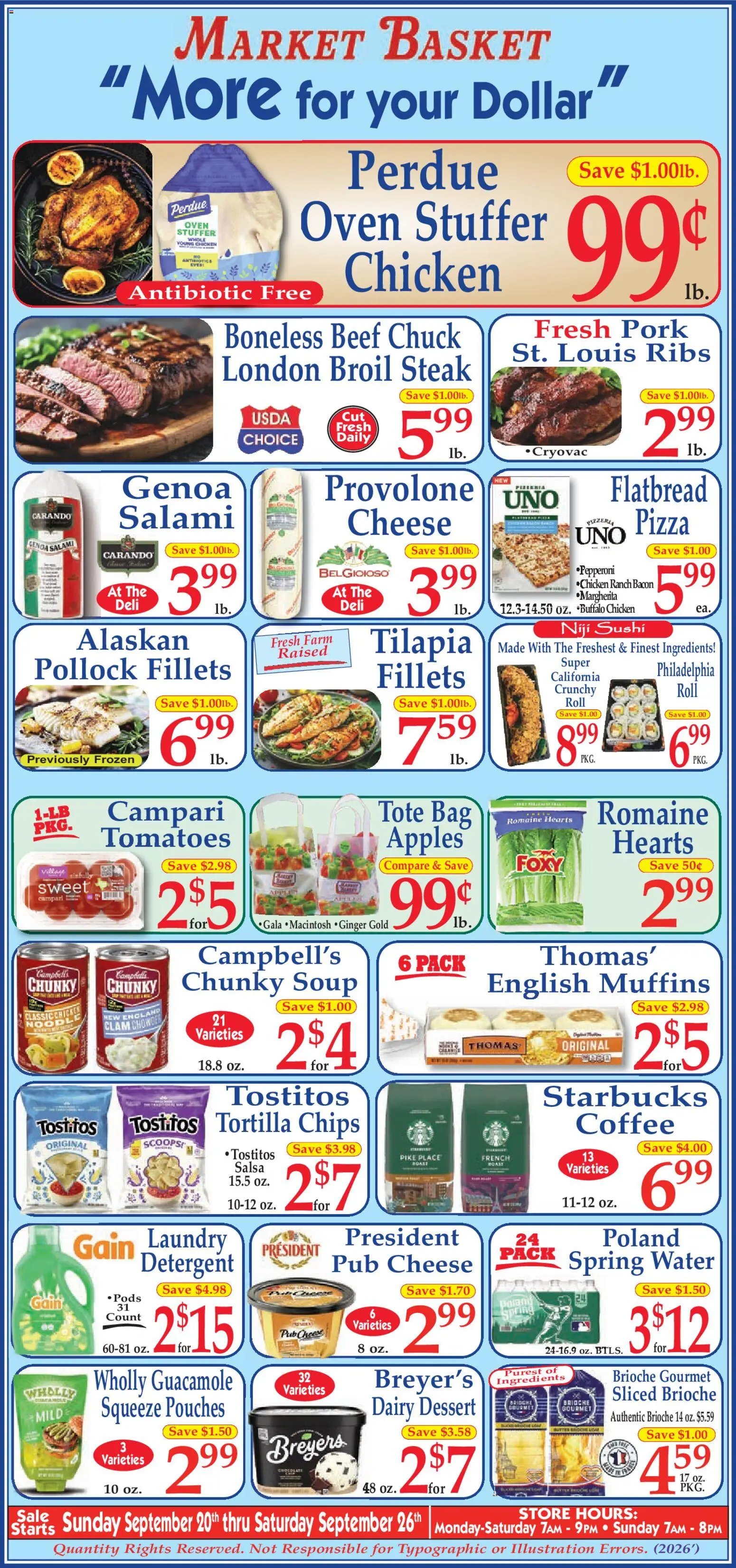 Market Basket Ad