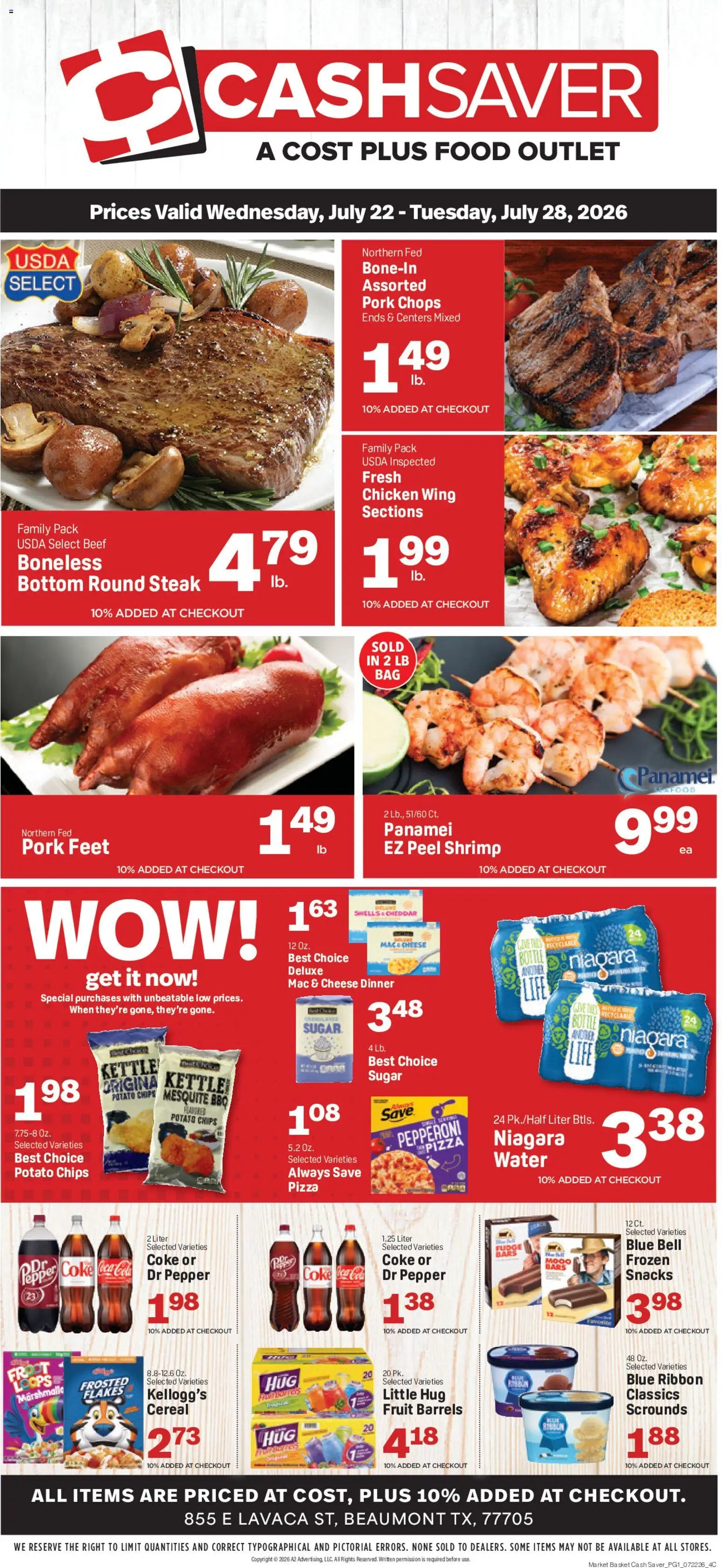 Market Basket Cash Saver