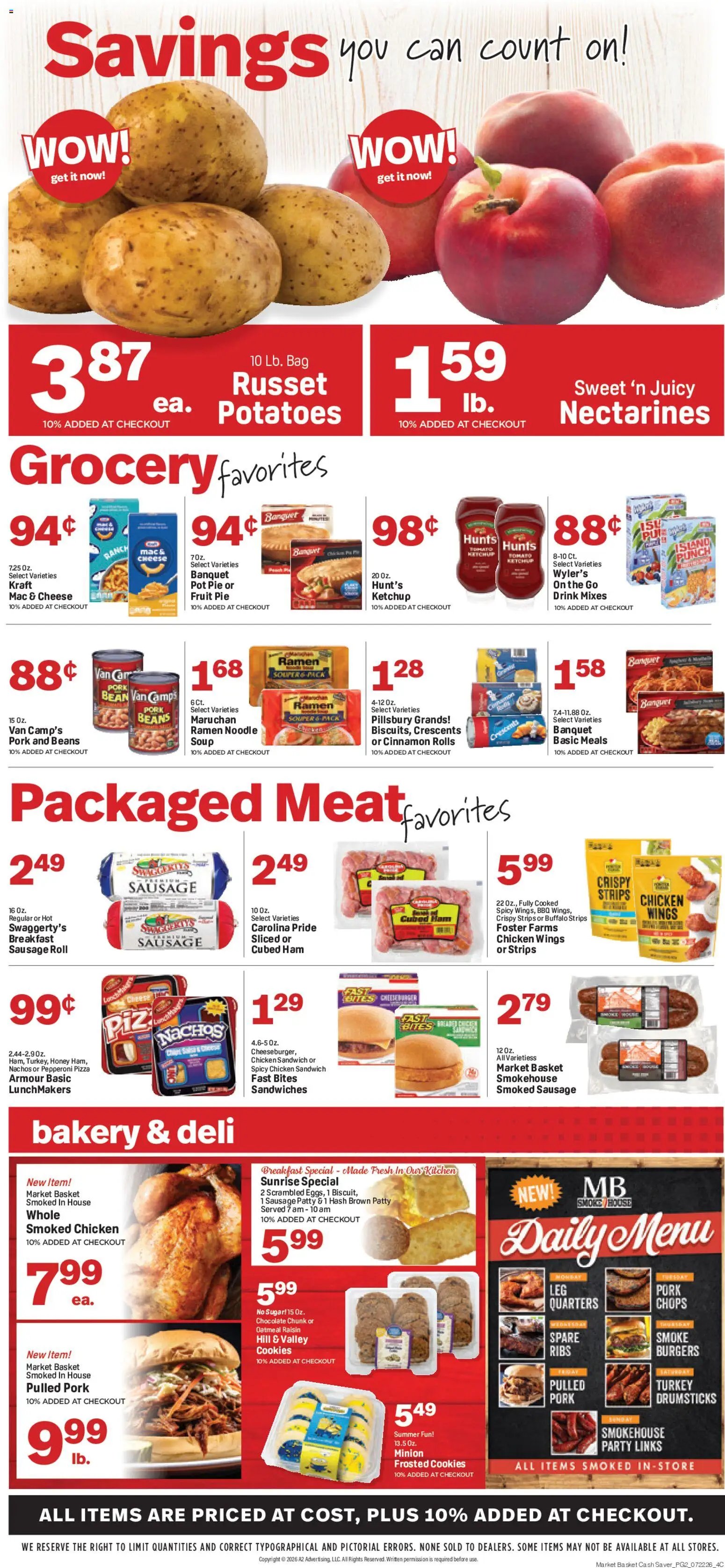 Market Basket Cash Saver