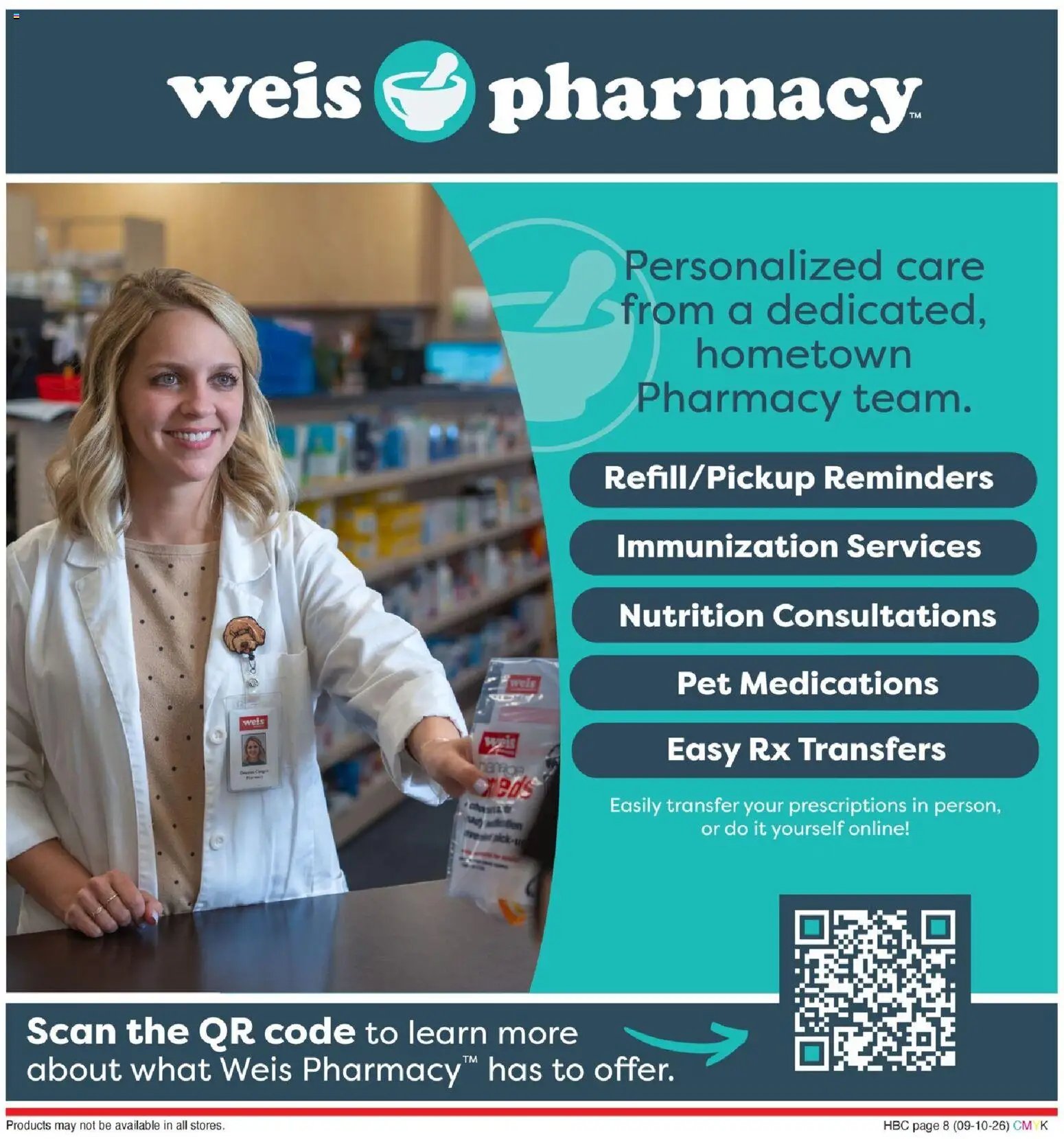 Weis Monthly Ad