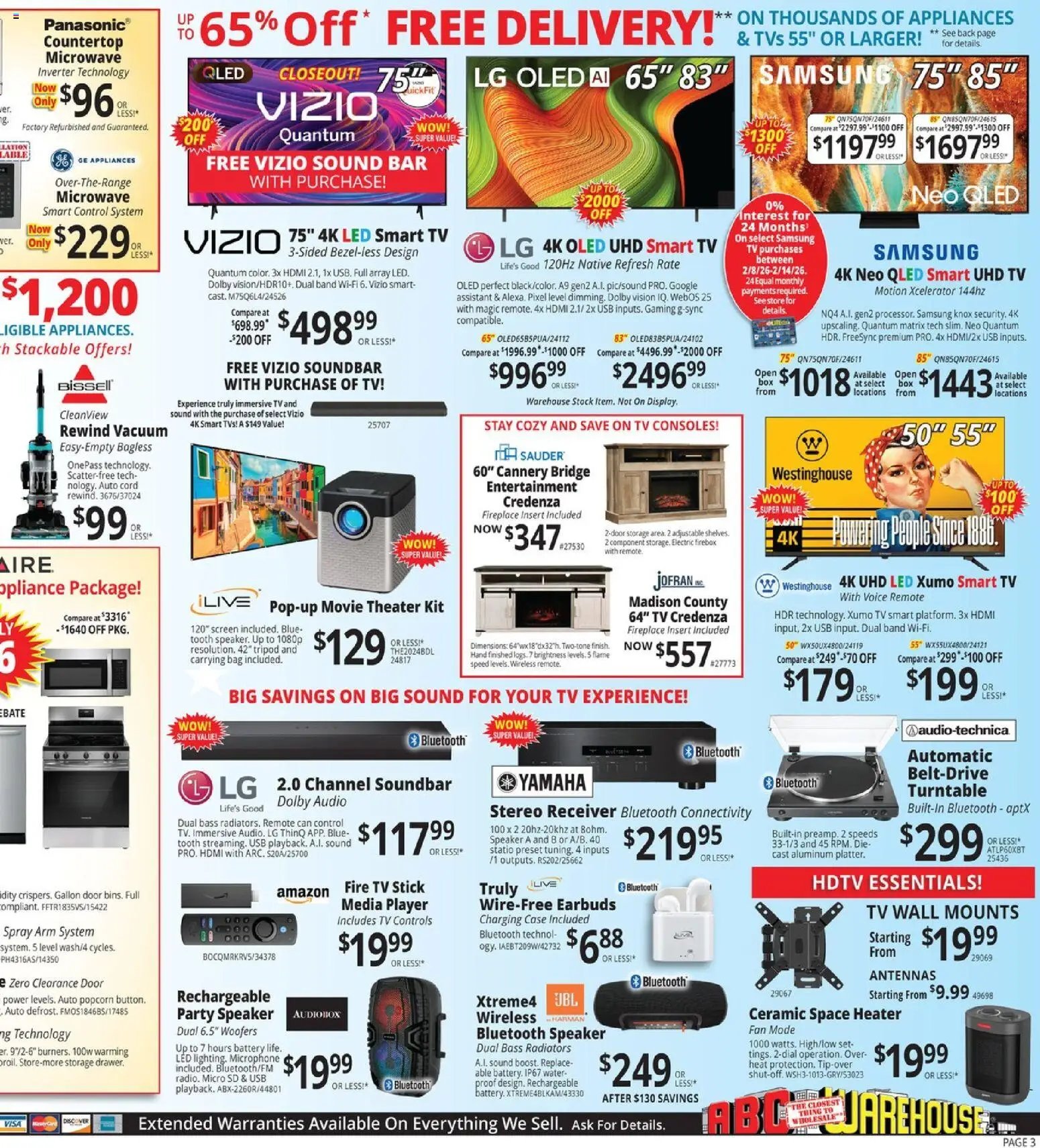 ABC Warehouse Weekly Ad