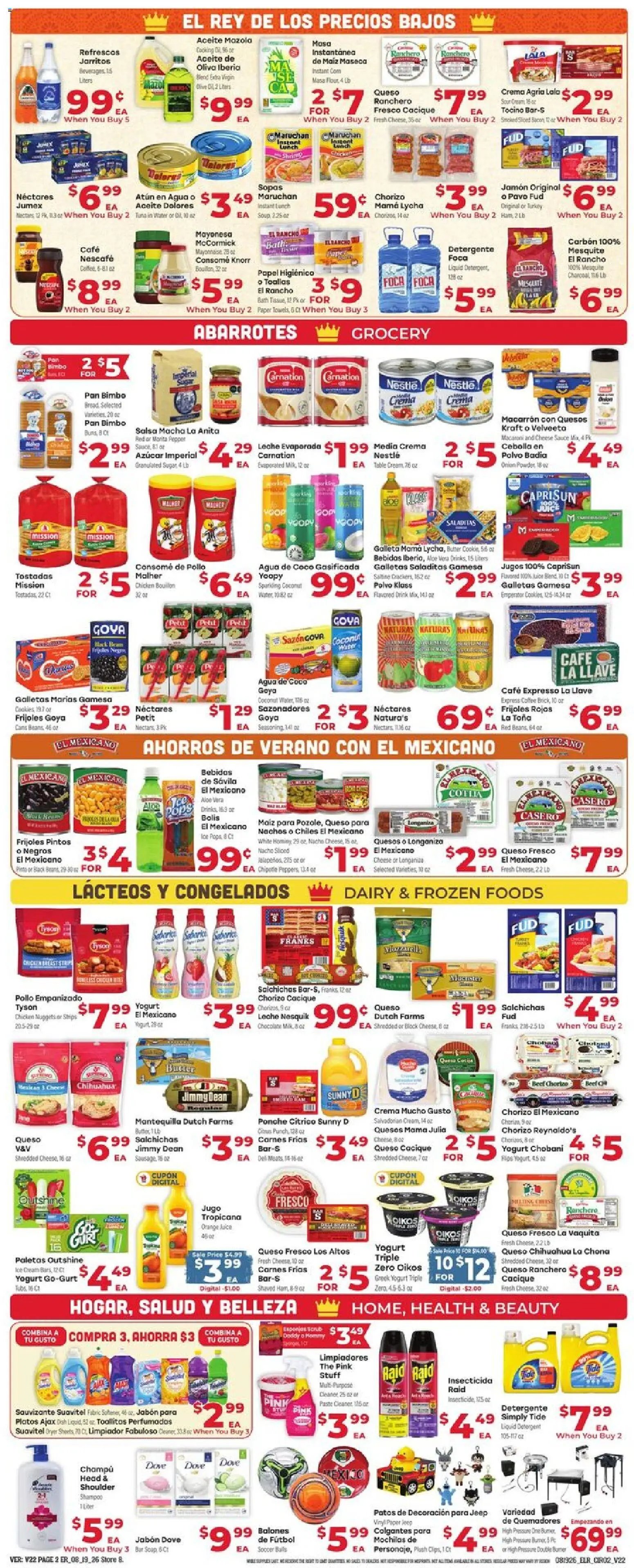 El Rancho - Weekly Ad