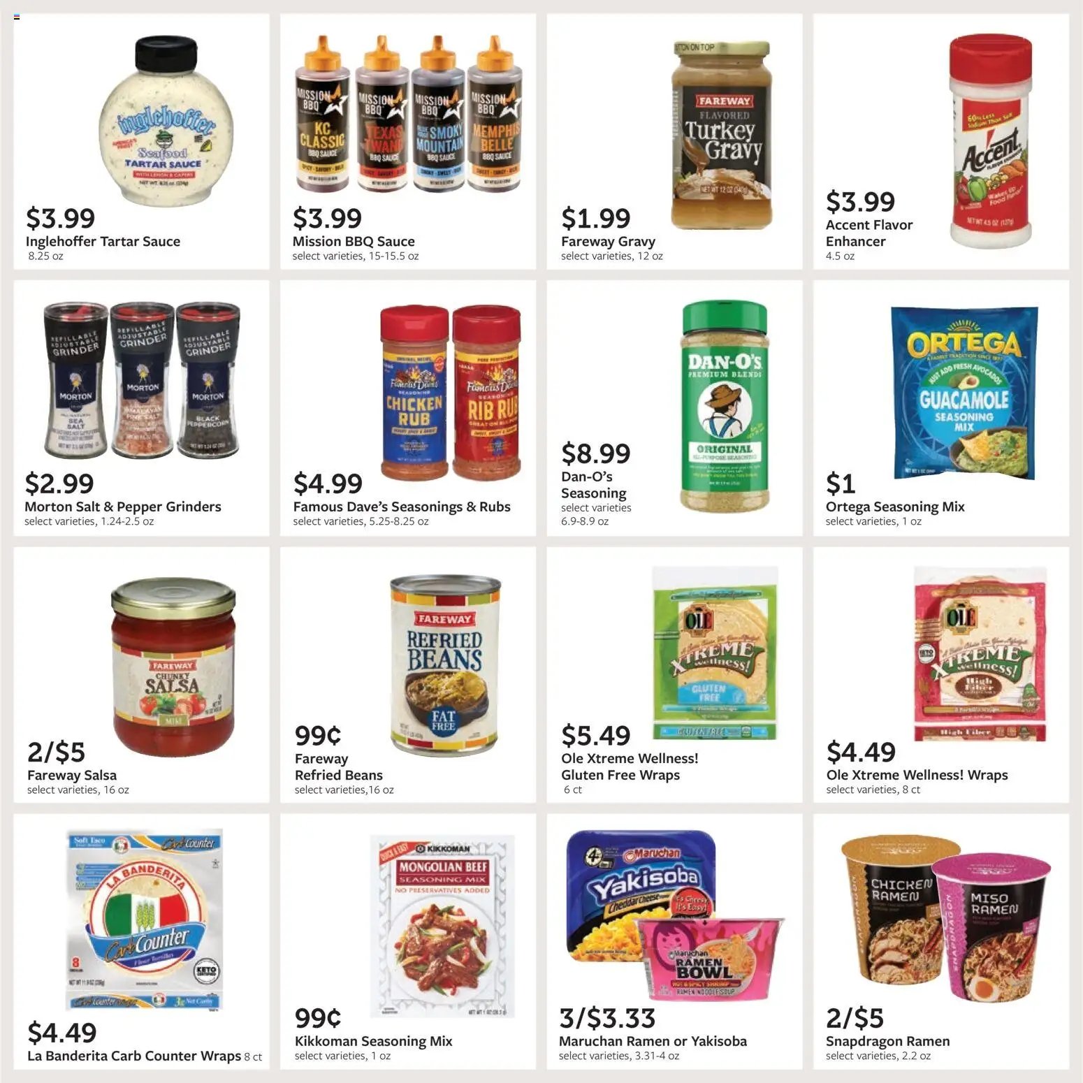 Fareway Monthly Ad