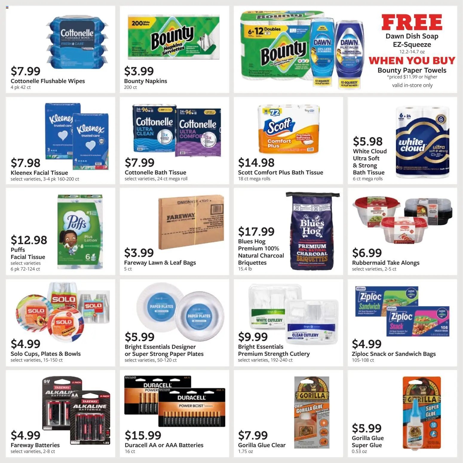 Fareway Monthly Ad
