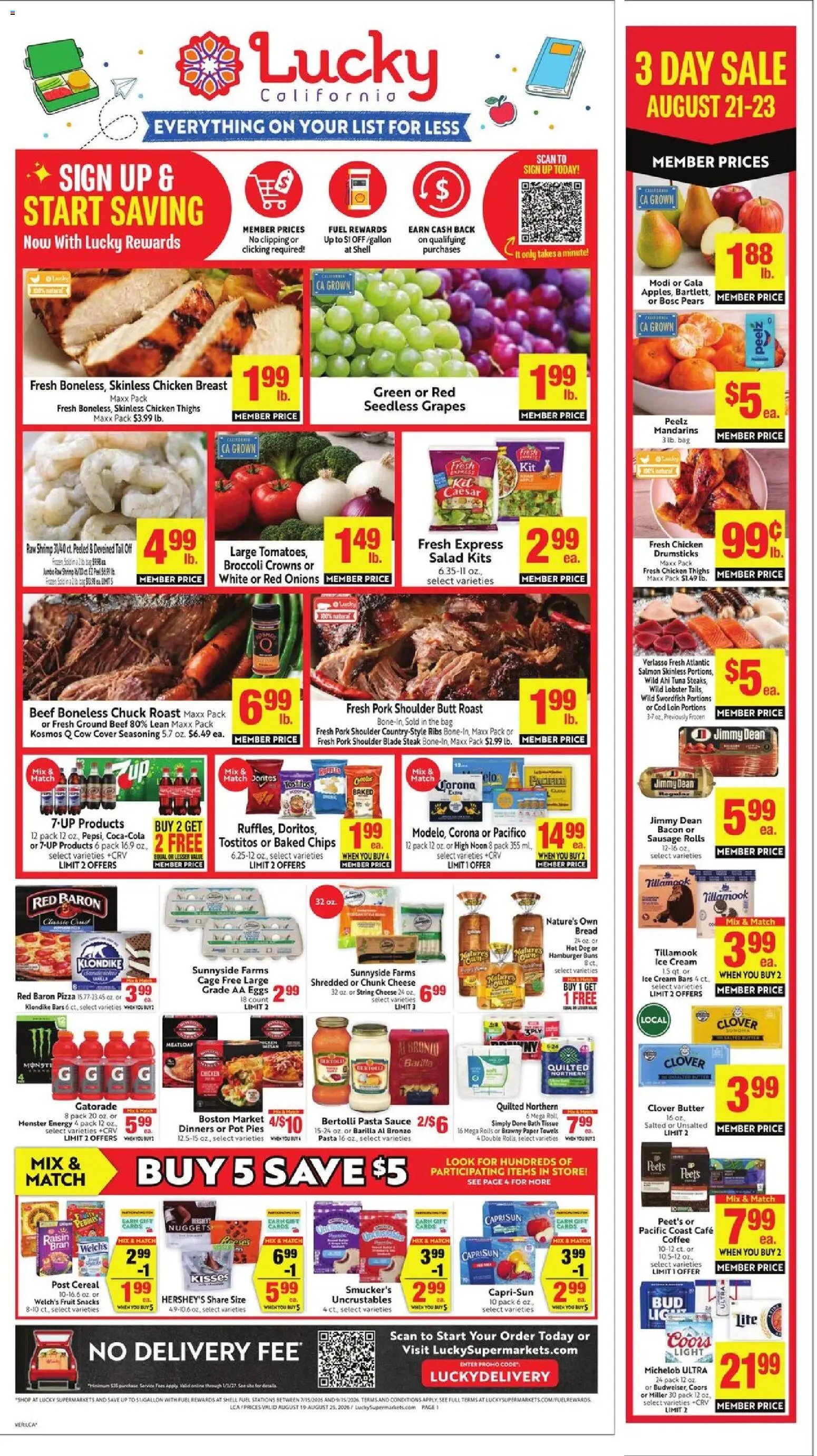 Lucky Supermarkets Weekly Ad