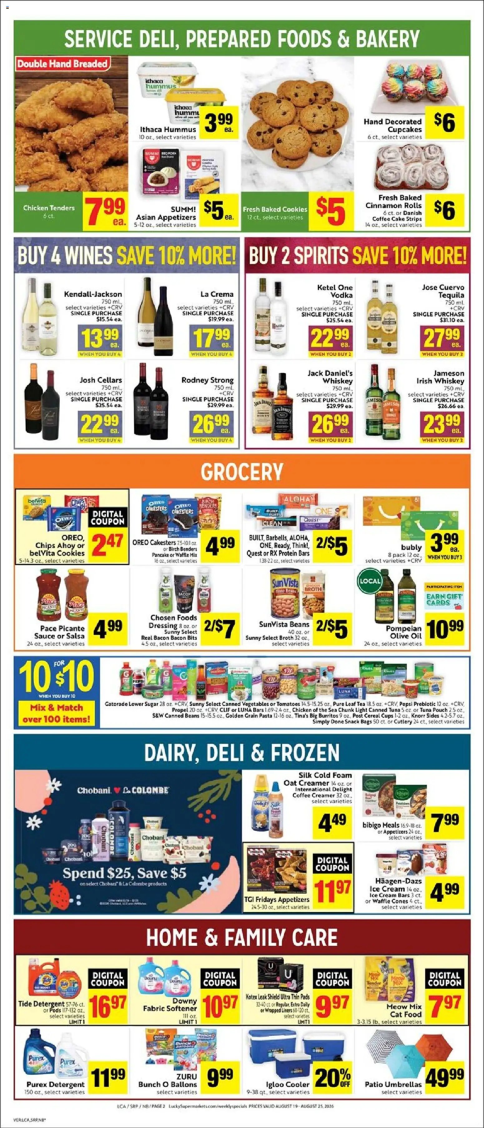 Lucky Supermarkets Weekly Ad