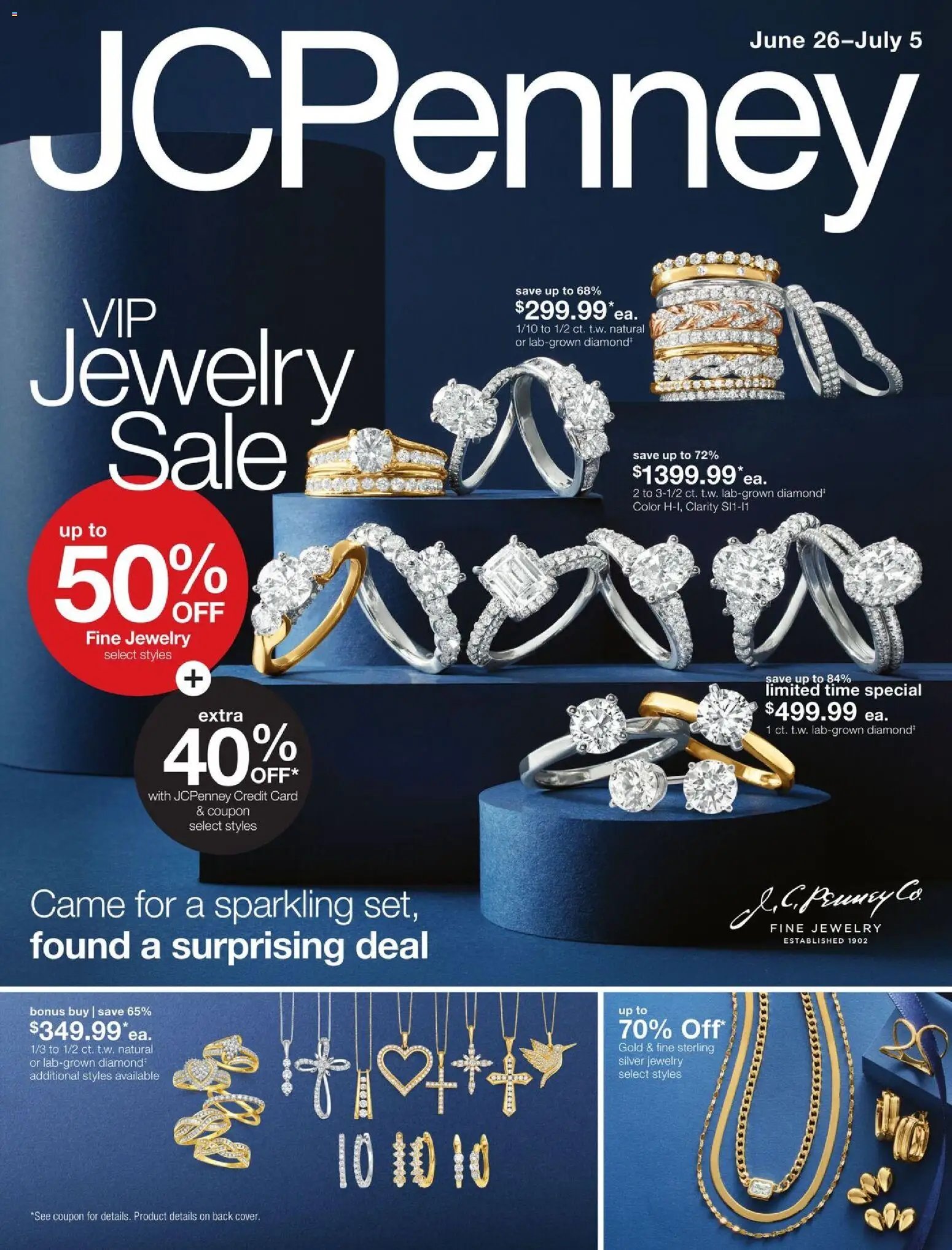 JCPenney VIP Jewelry Sale