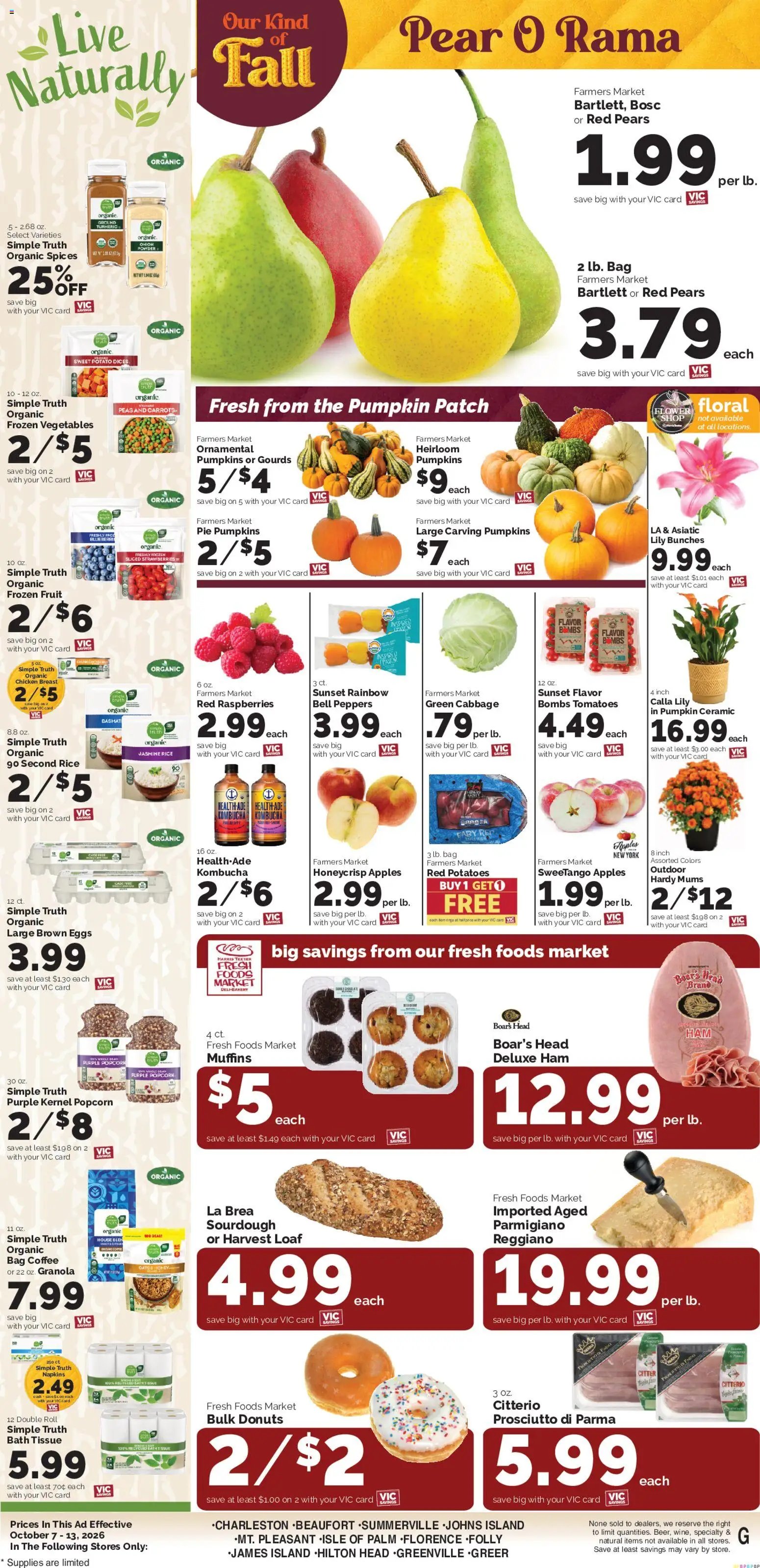 Harris Teeter Weekly Ad - SC