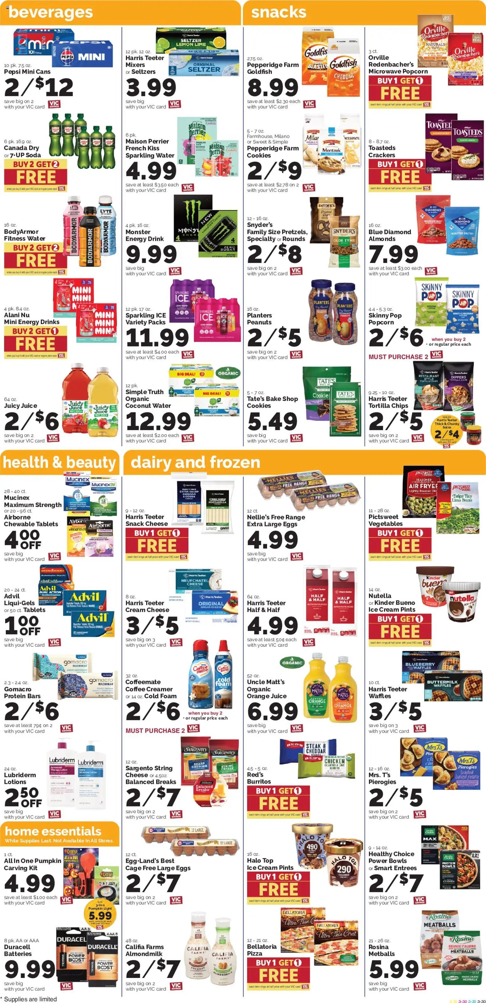 Harris Teeter Weekly Ad - SC