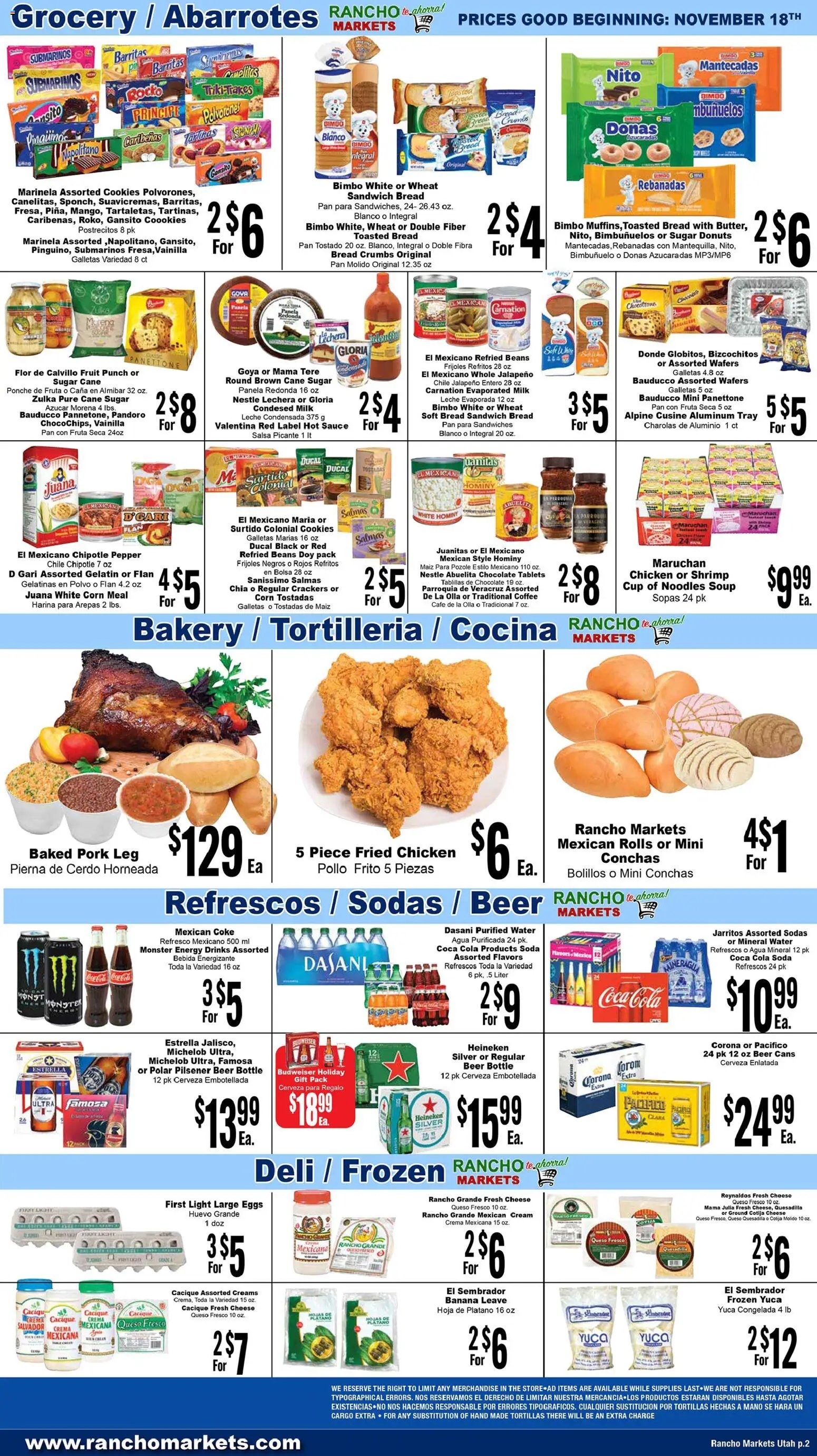 Rancho Markets Weekly Ad