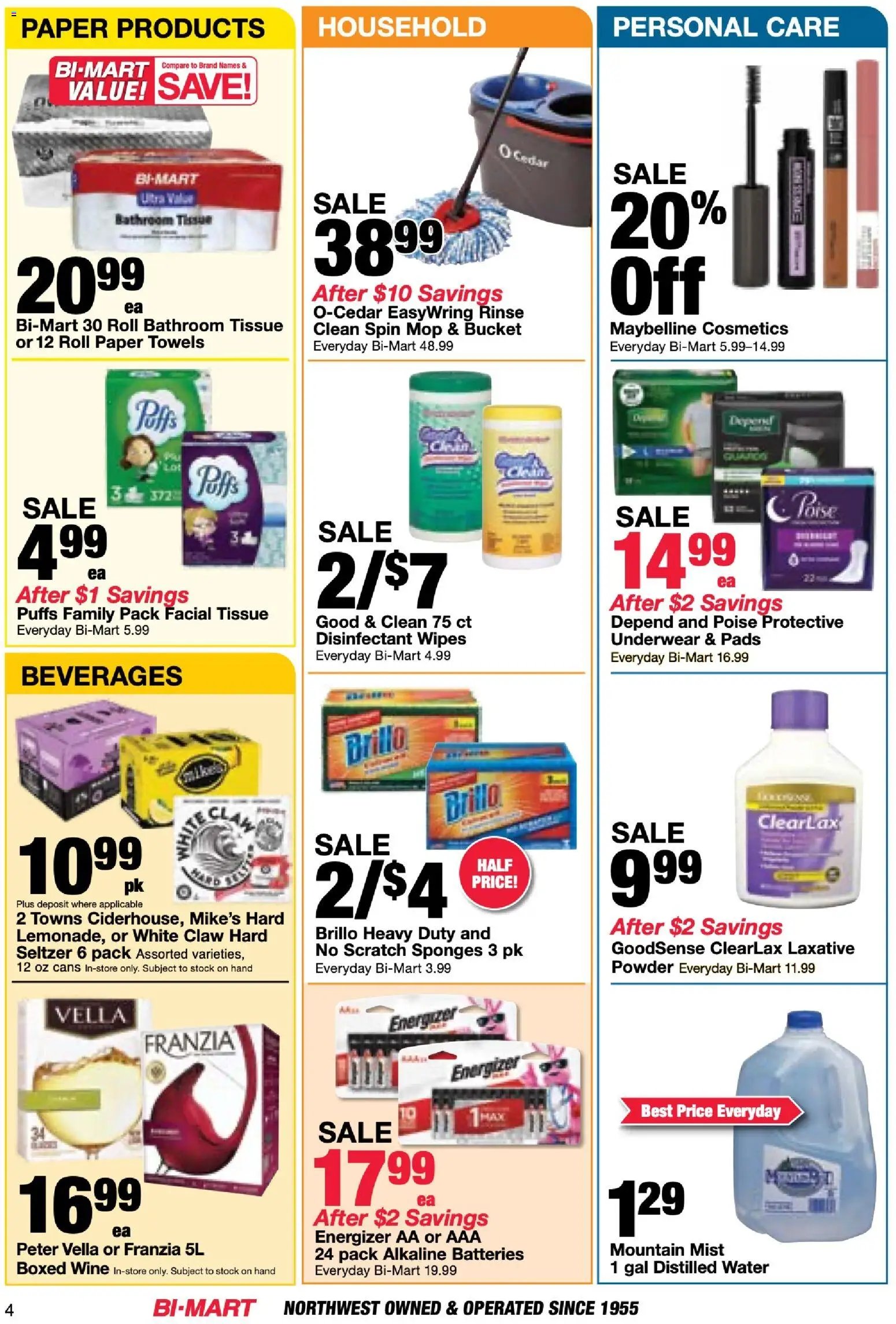Bi-Mart Membership Savings Book