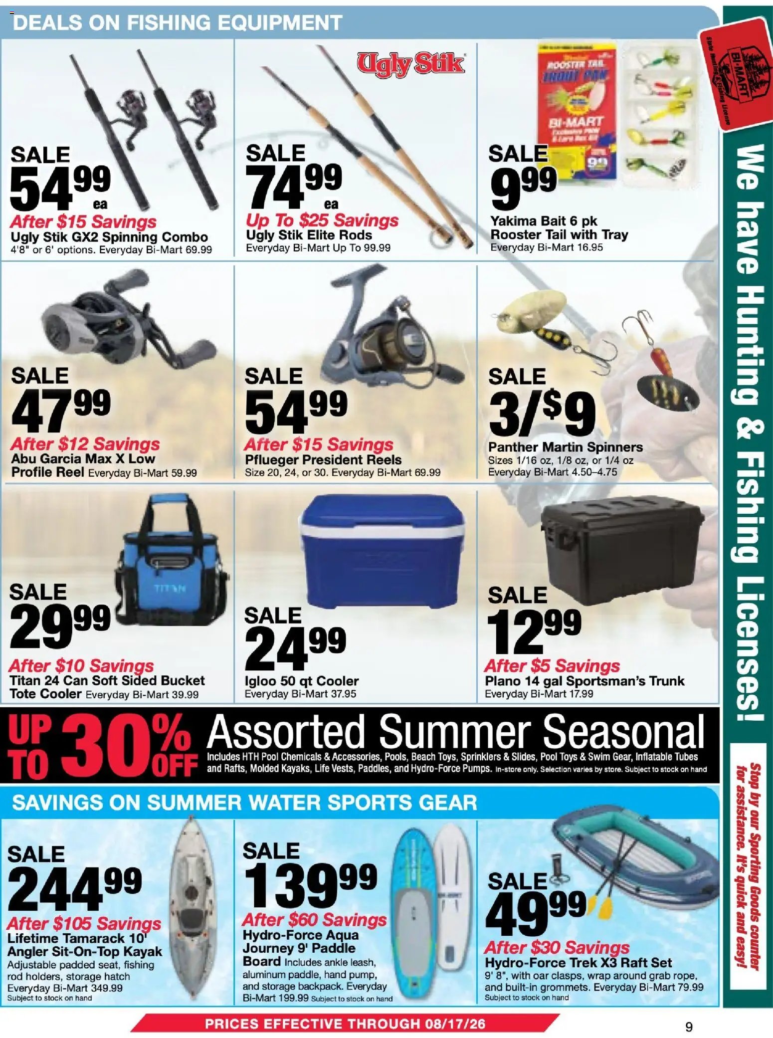 Bi-Mart Membership Savings Book