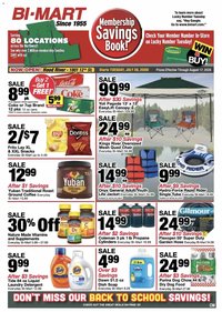 Bi-Mart Membership Savings Book