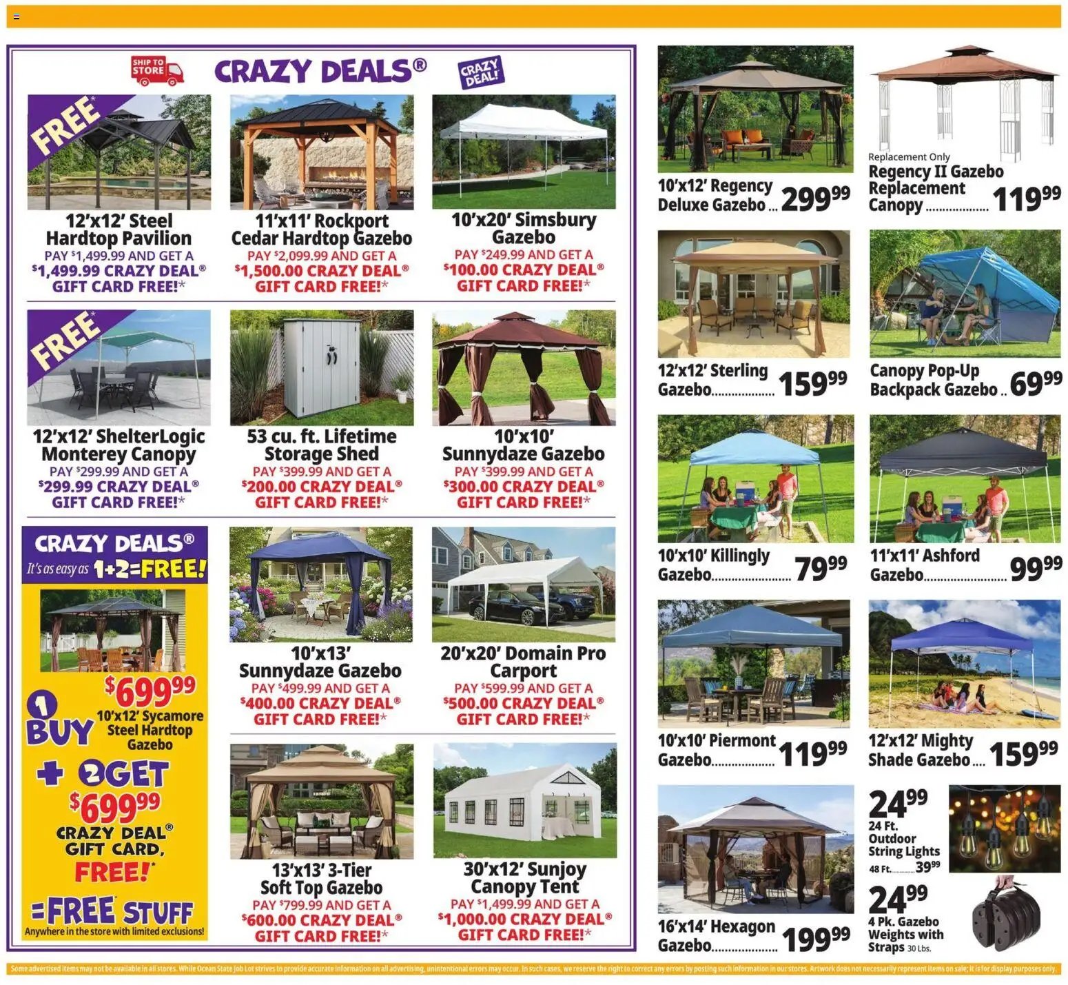 Ocean State Job Lot Weekly Ad - MA