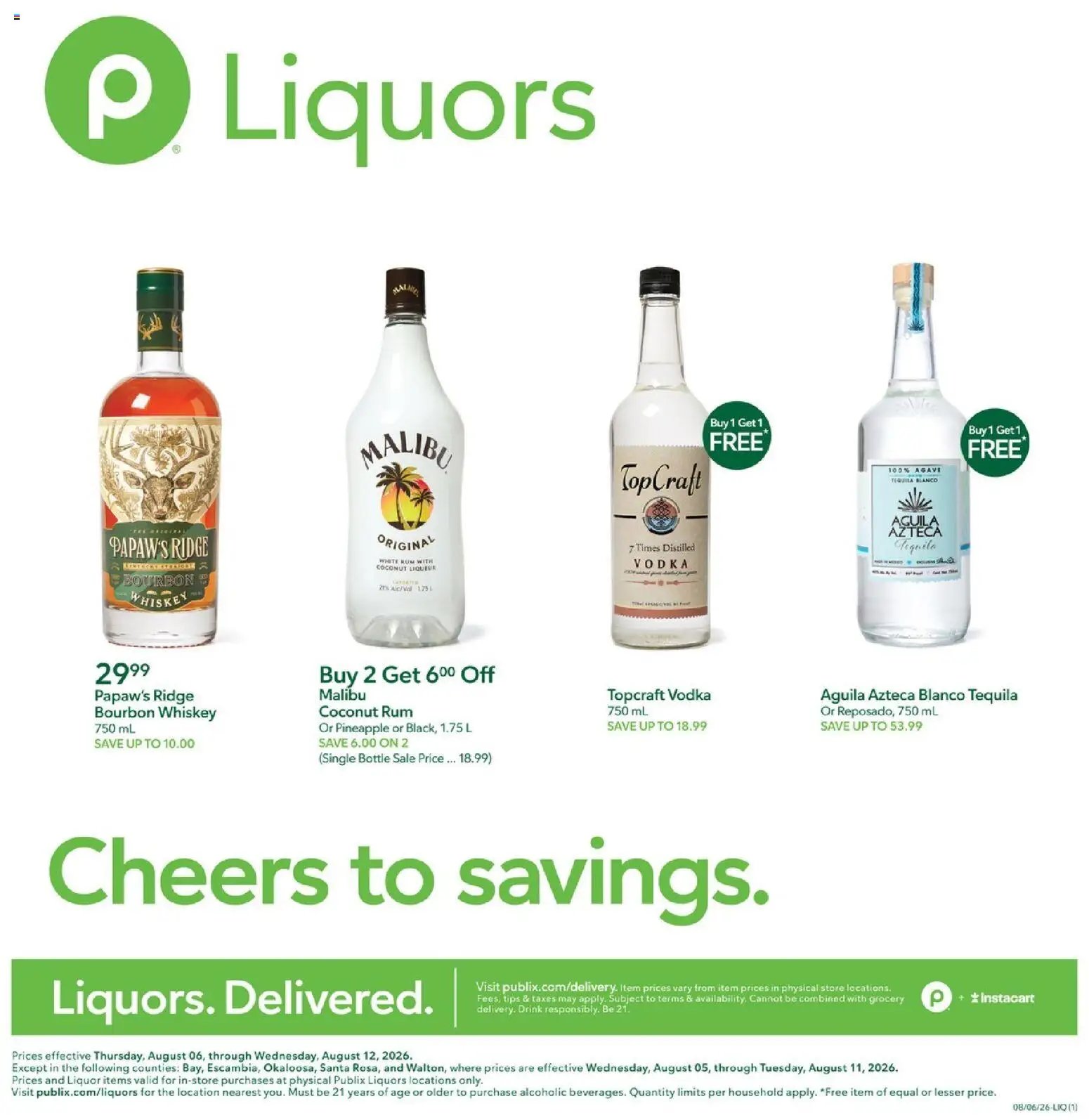 Publix Liquor Ad