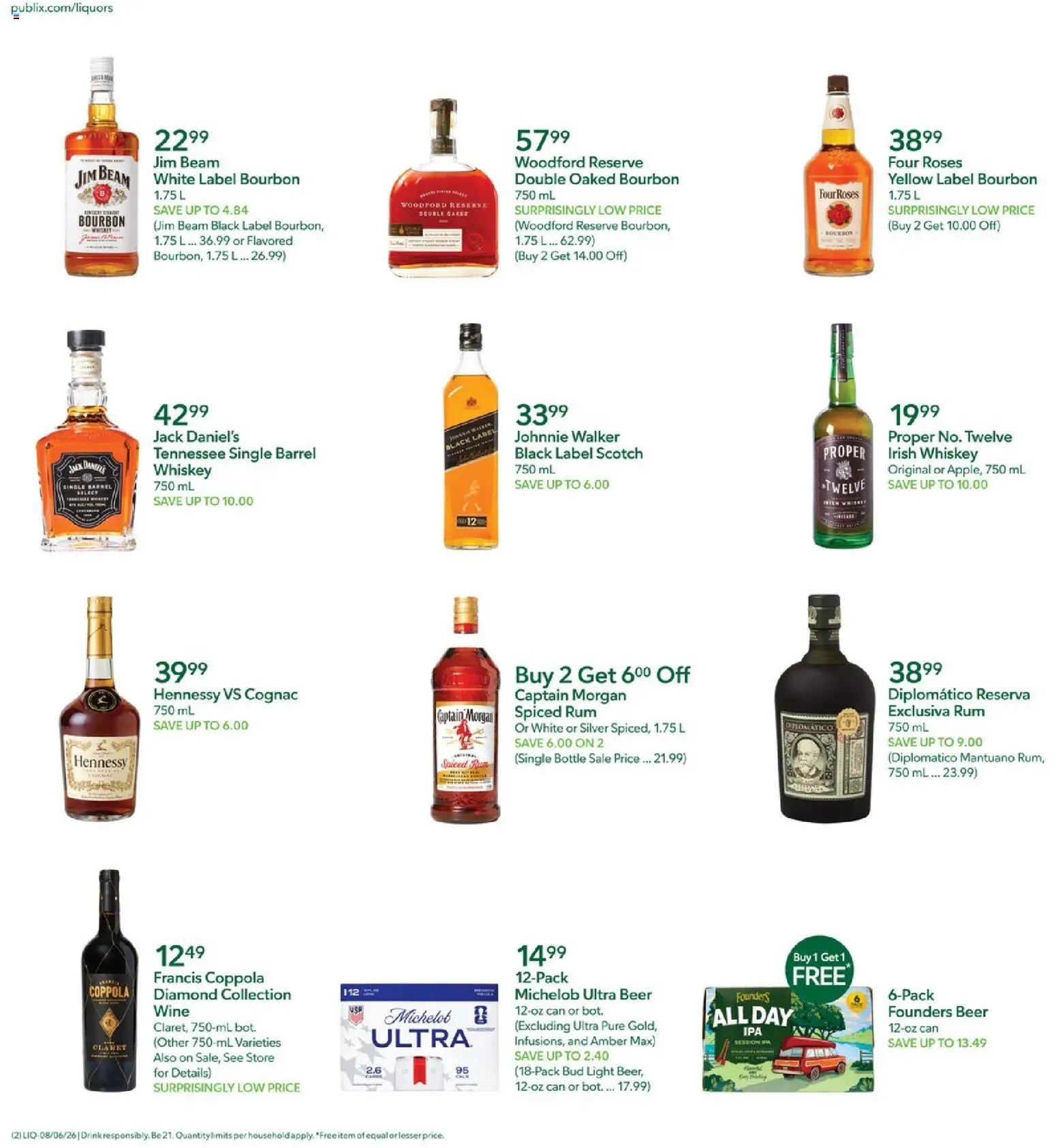 Publix Liquor Ad
