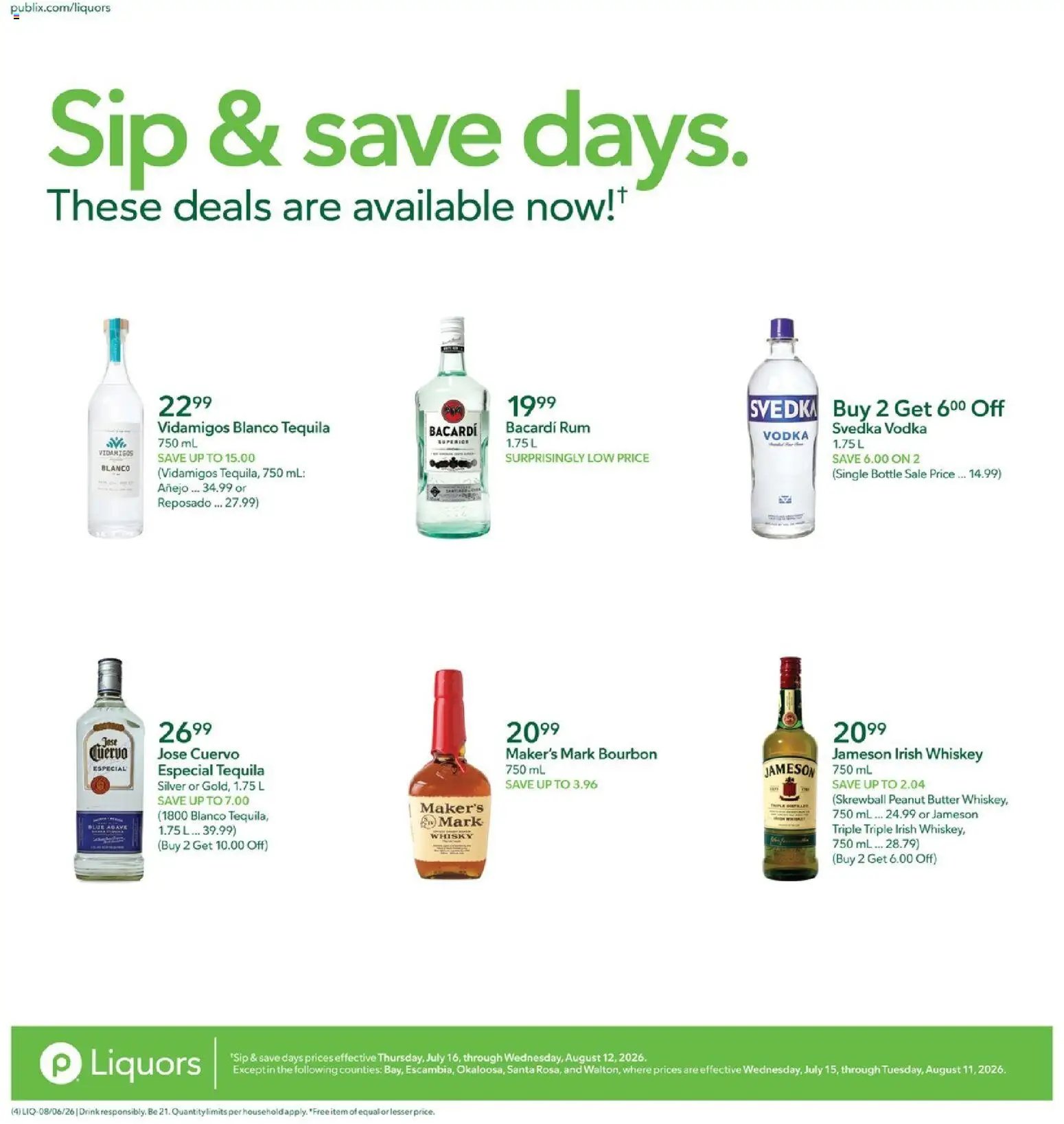 Publix Liquor Ad