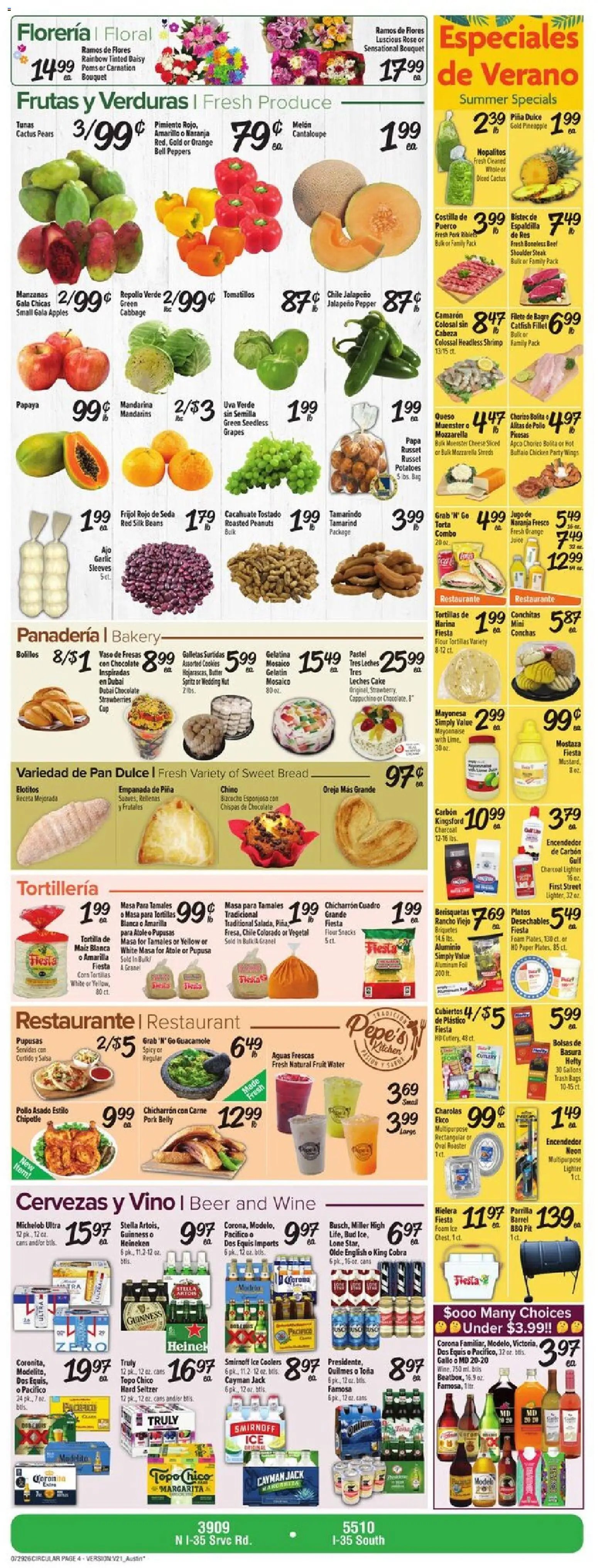 Fiesta Mart Weekly Ad