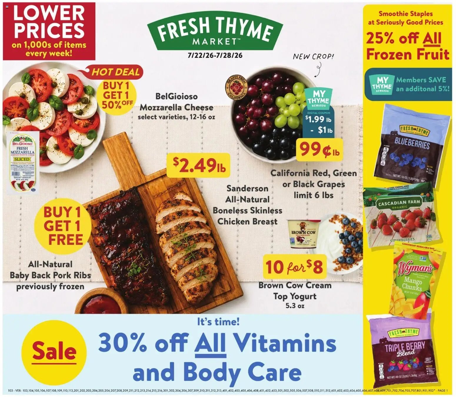 Fresh Thyme Weekly Ad