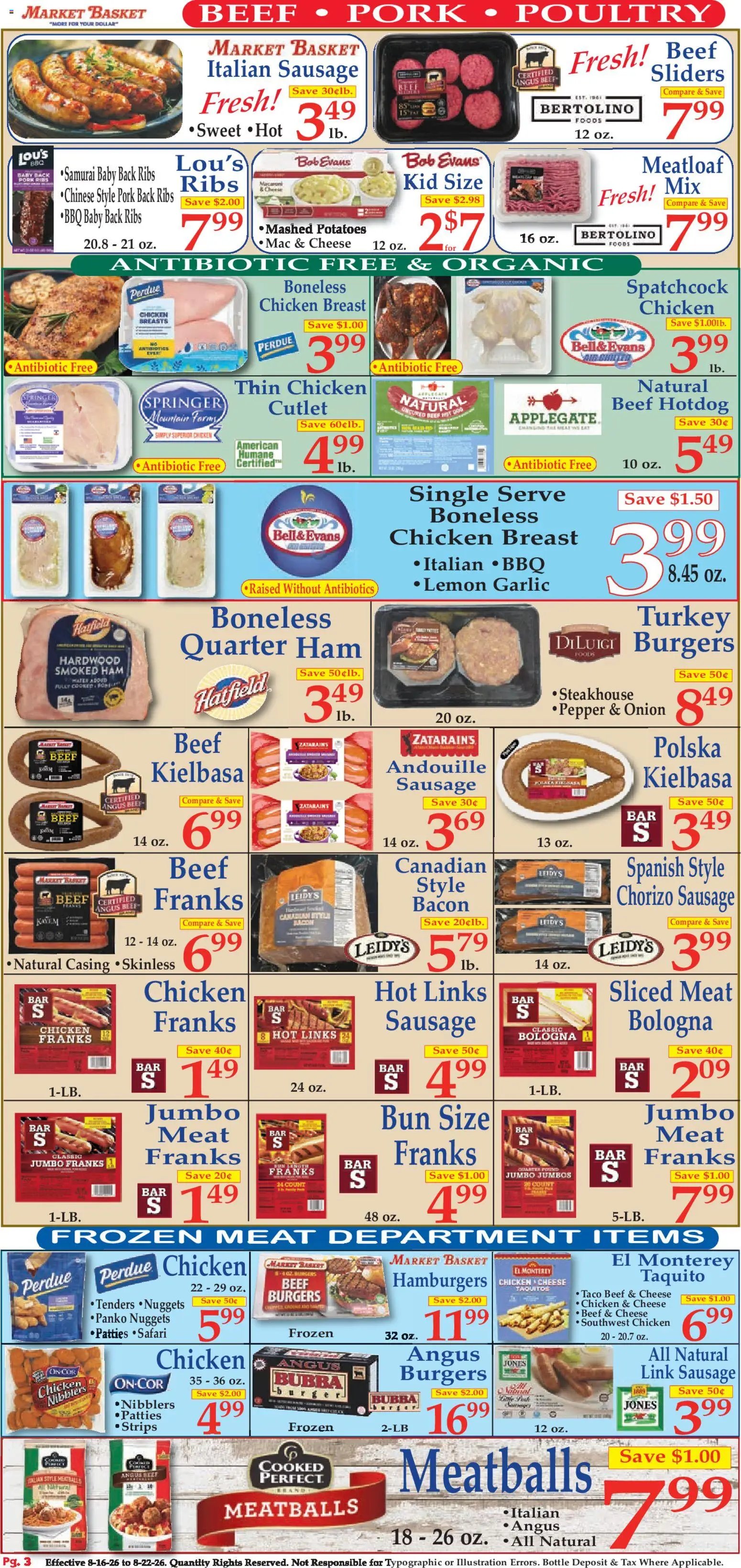 Market Basket Ad