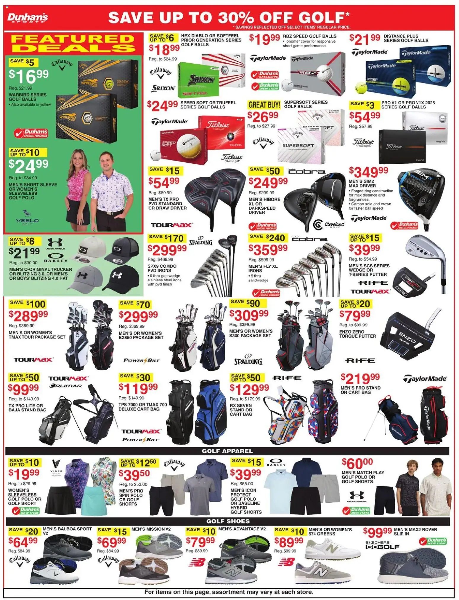 Dunham's Sports Weekly Ad