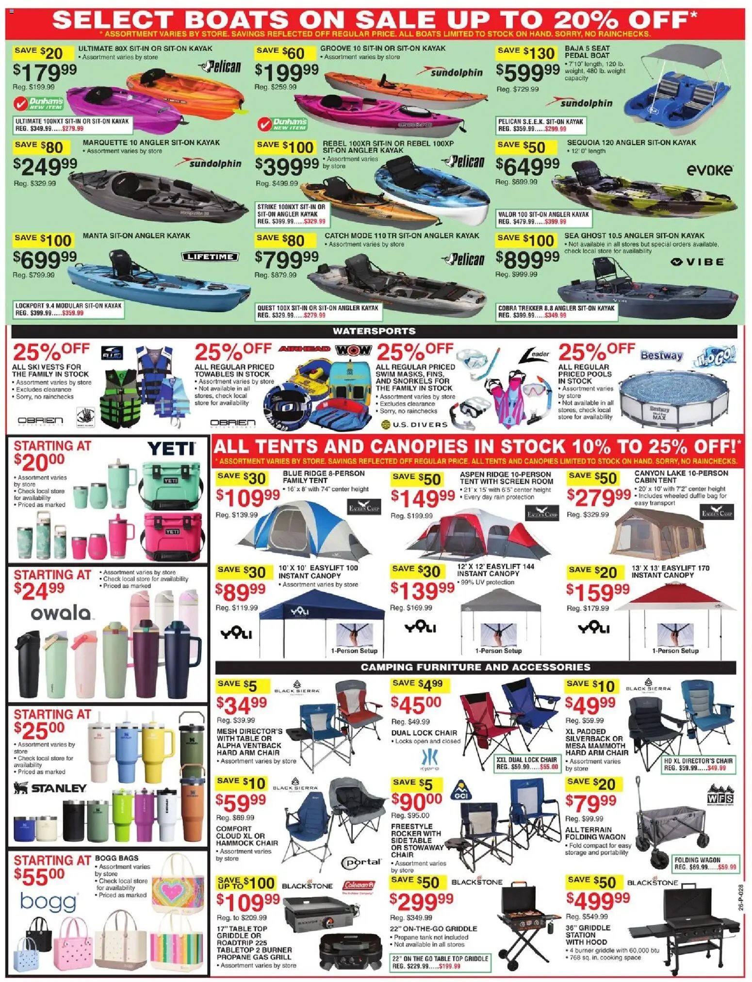 Dunham's Sports Weekly Ad