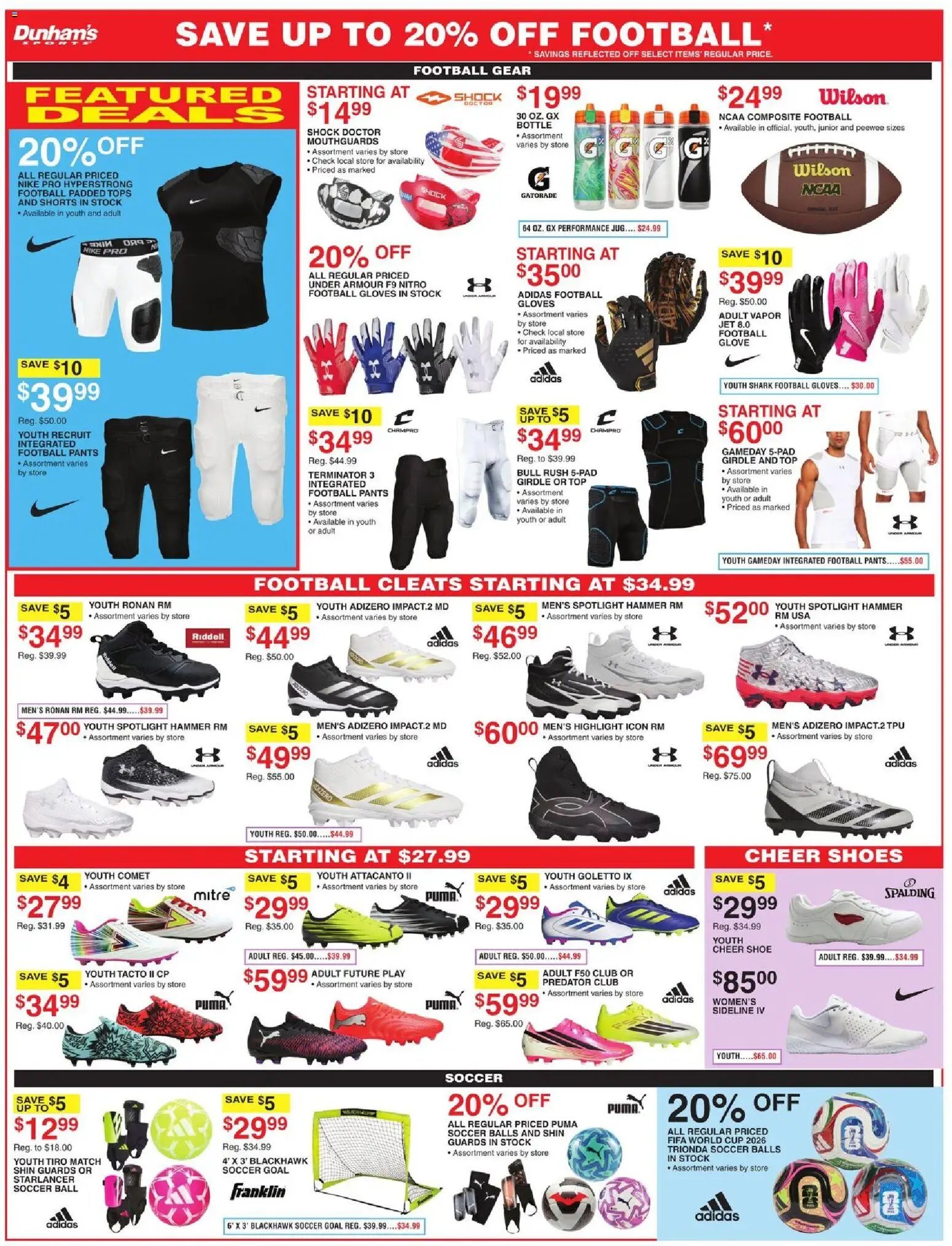 Dunham's Sports Weekly Ad