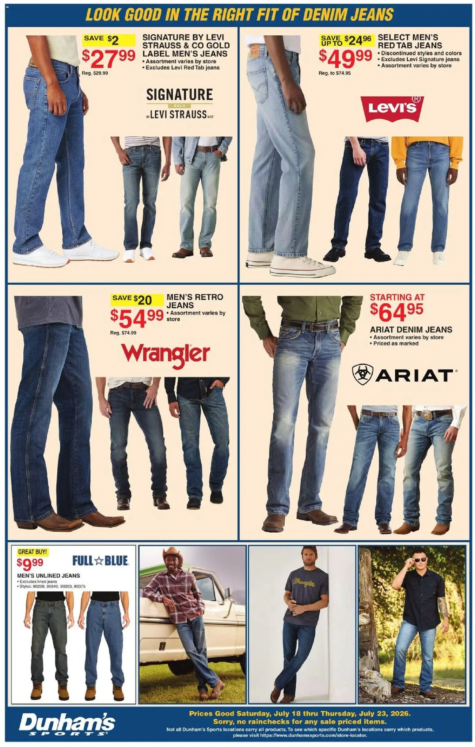 Dunham's Sports Weekly Ad