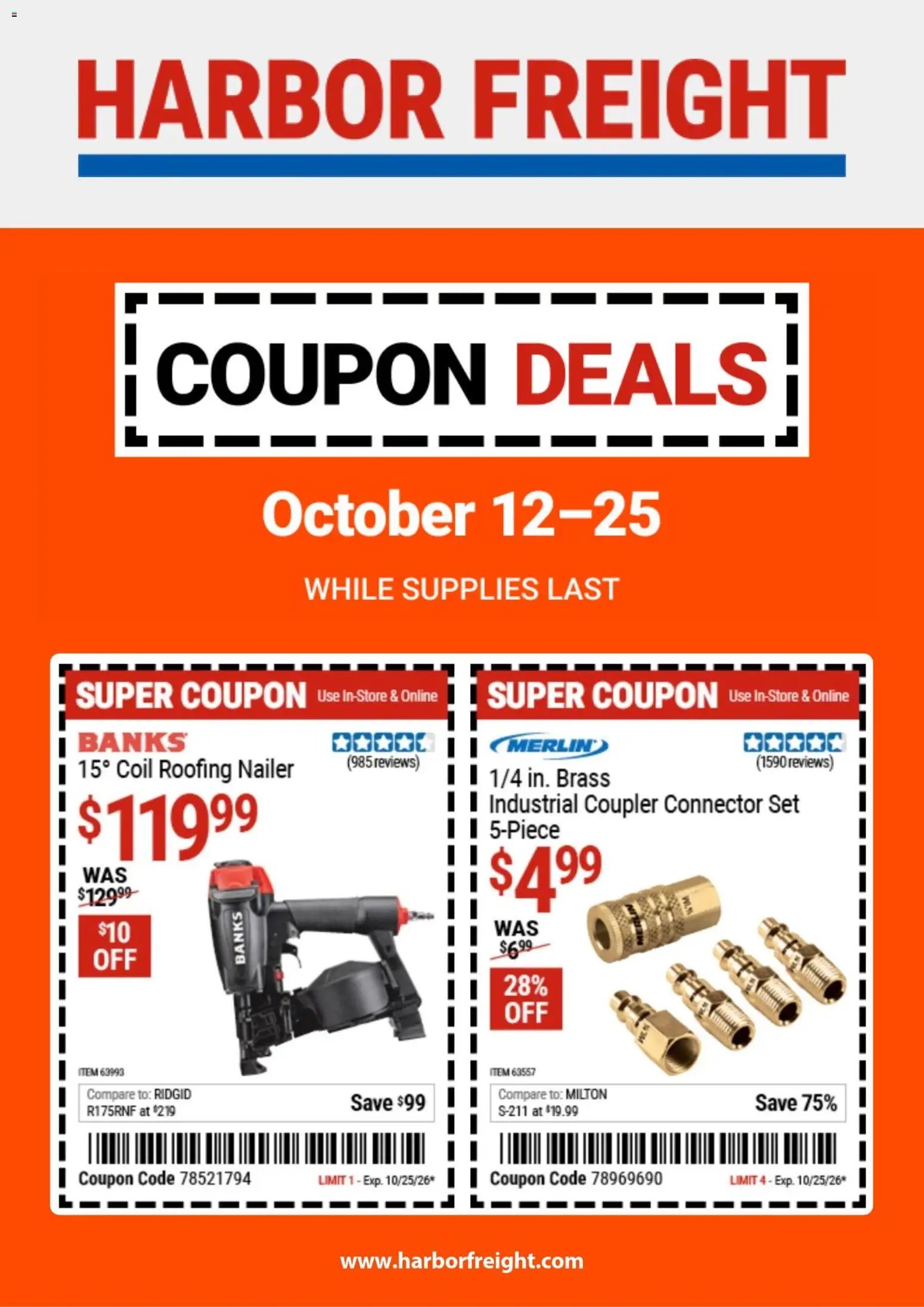 Harbor Freight Weekly Ad