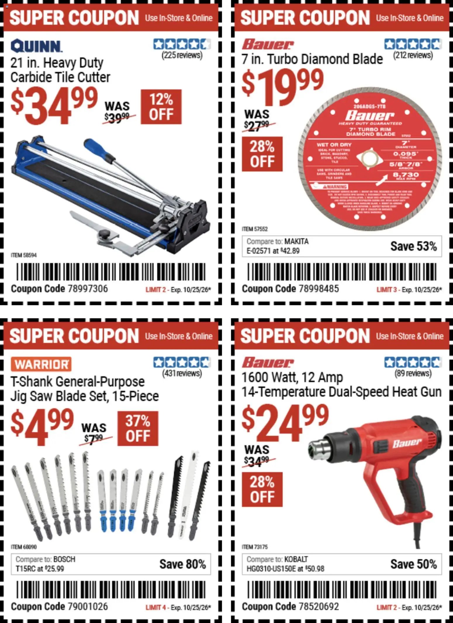 Harbor Freight Weekly Ad
